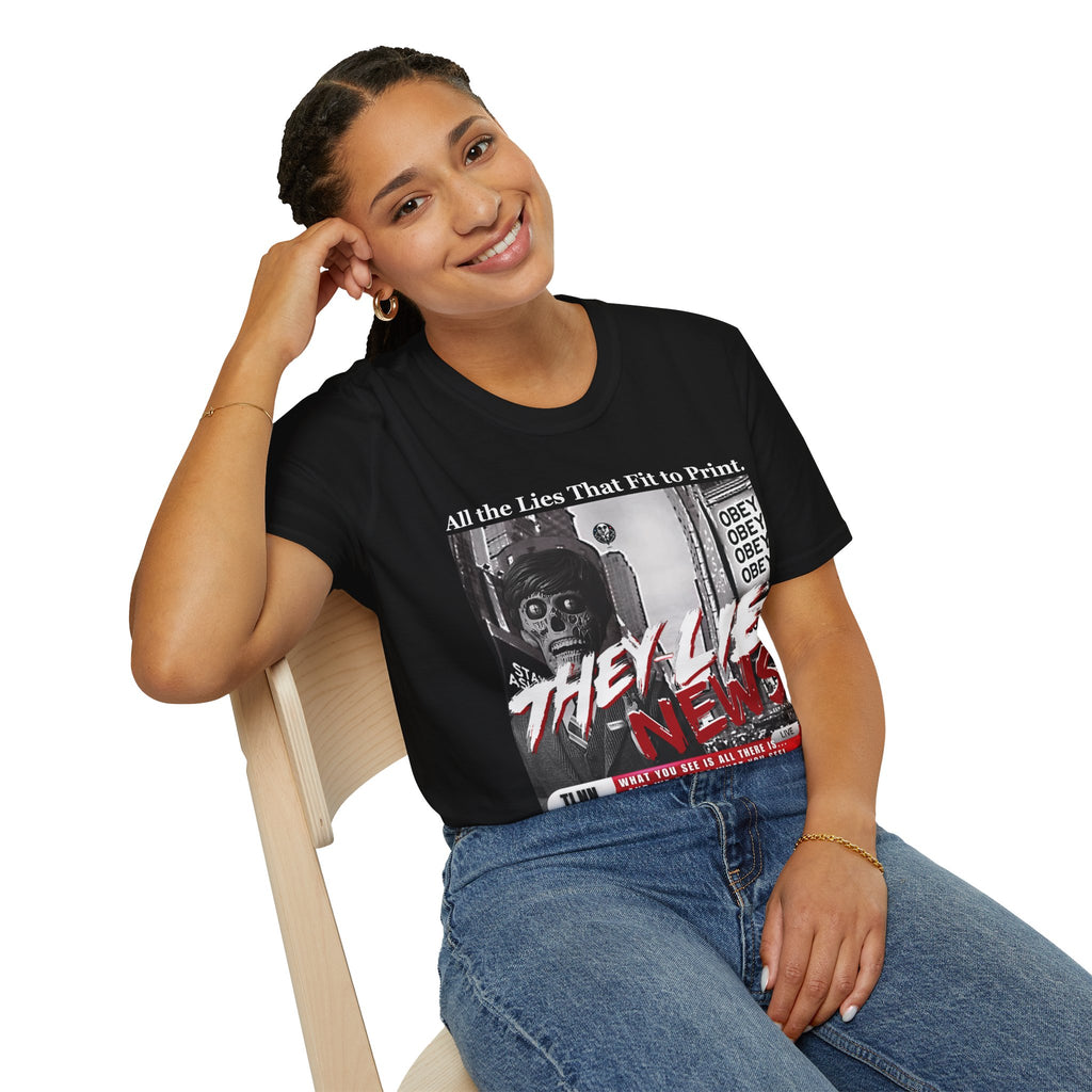 They Lie News Network 2.0 Woman's T-Shirt
