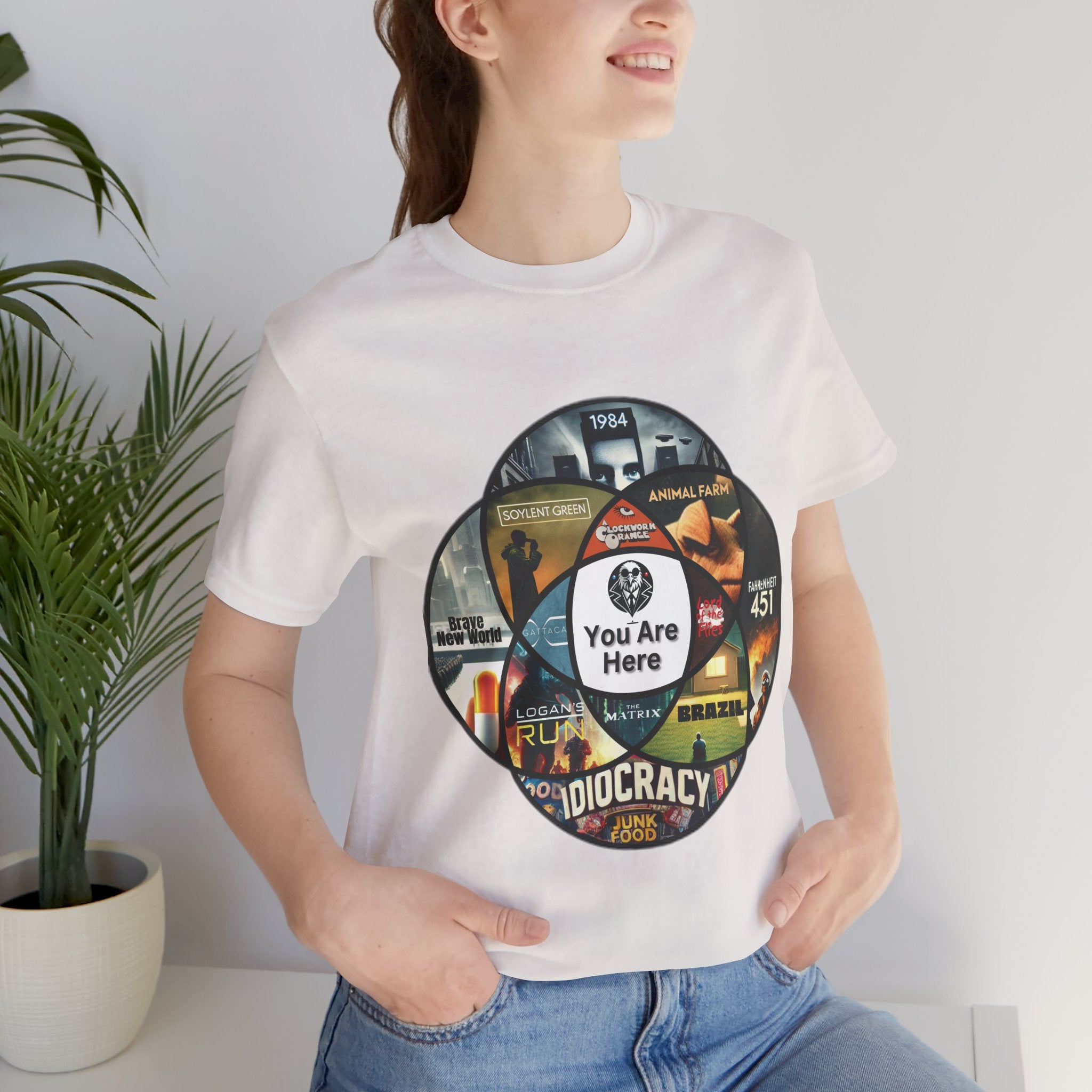 YOU ARE HERE Jersey T-Shirt