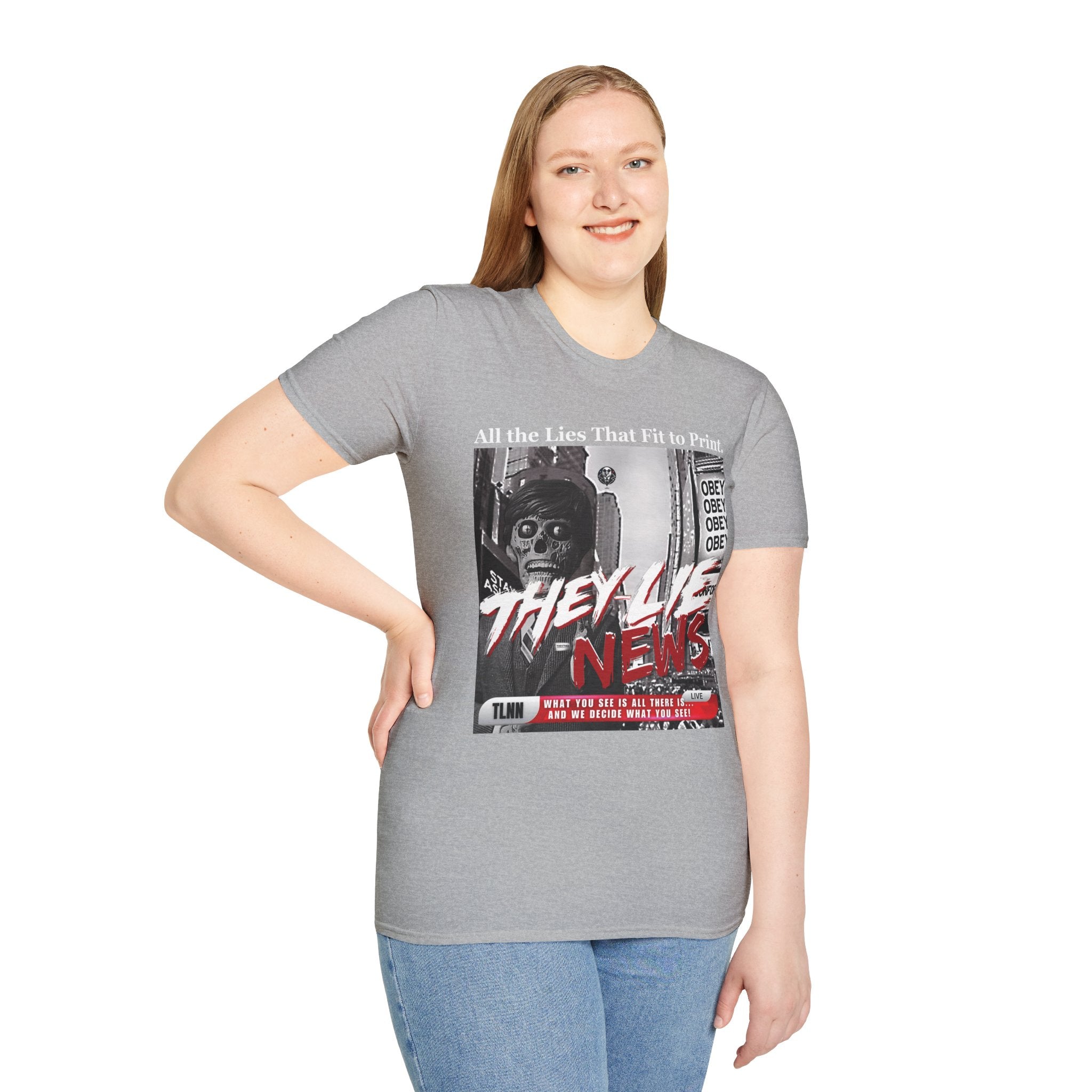 They Lie News Network 2.0 Woman's T-Shirt