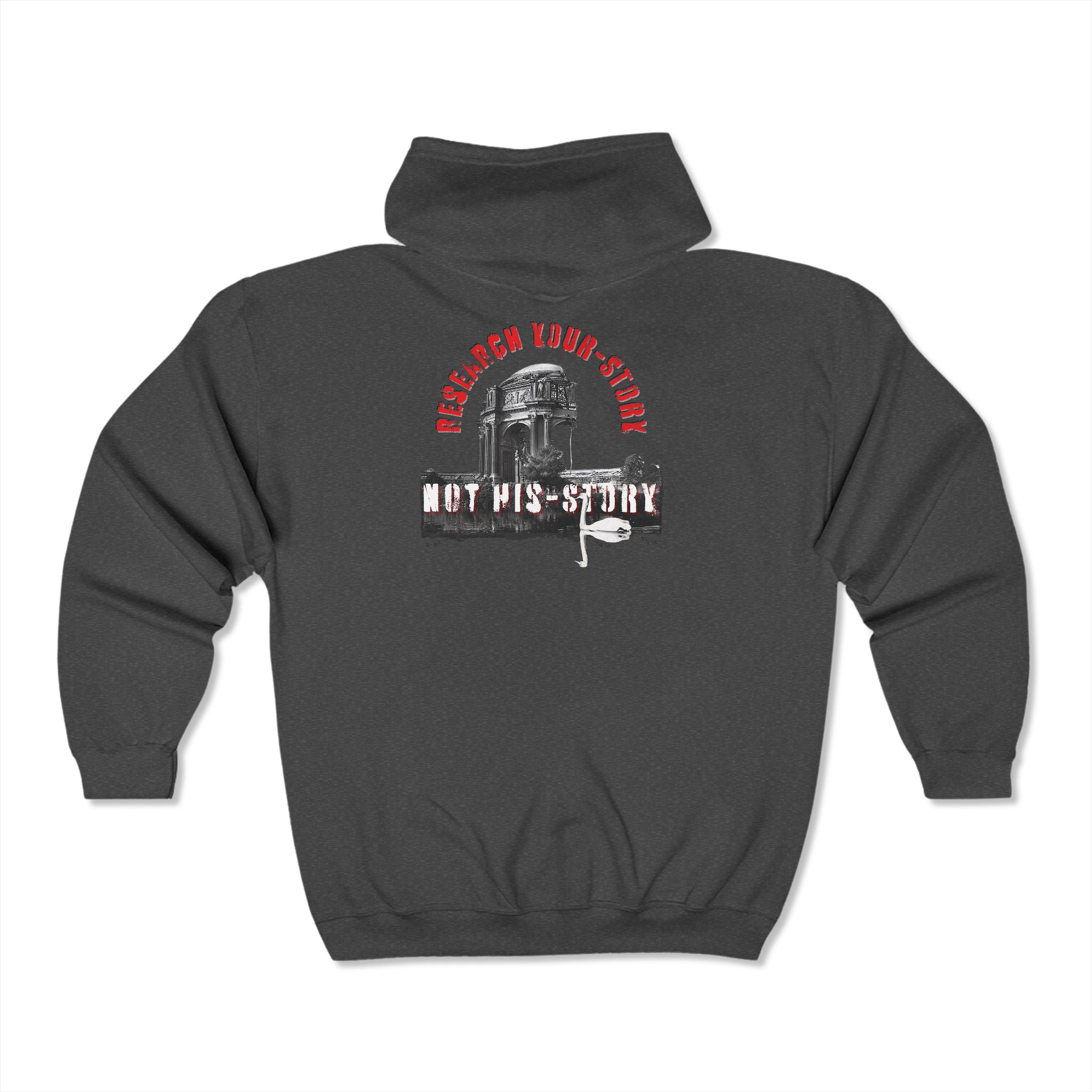 HIS-STORY Heavy Blend Full Zip Hooded Sweatshirt