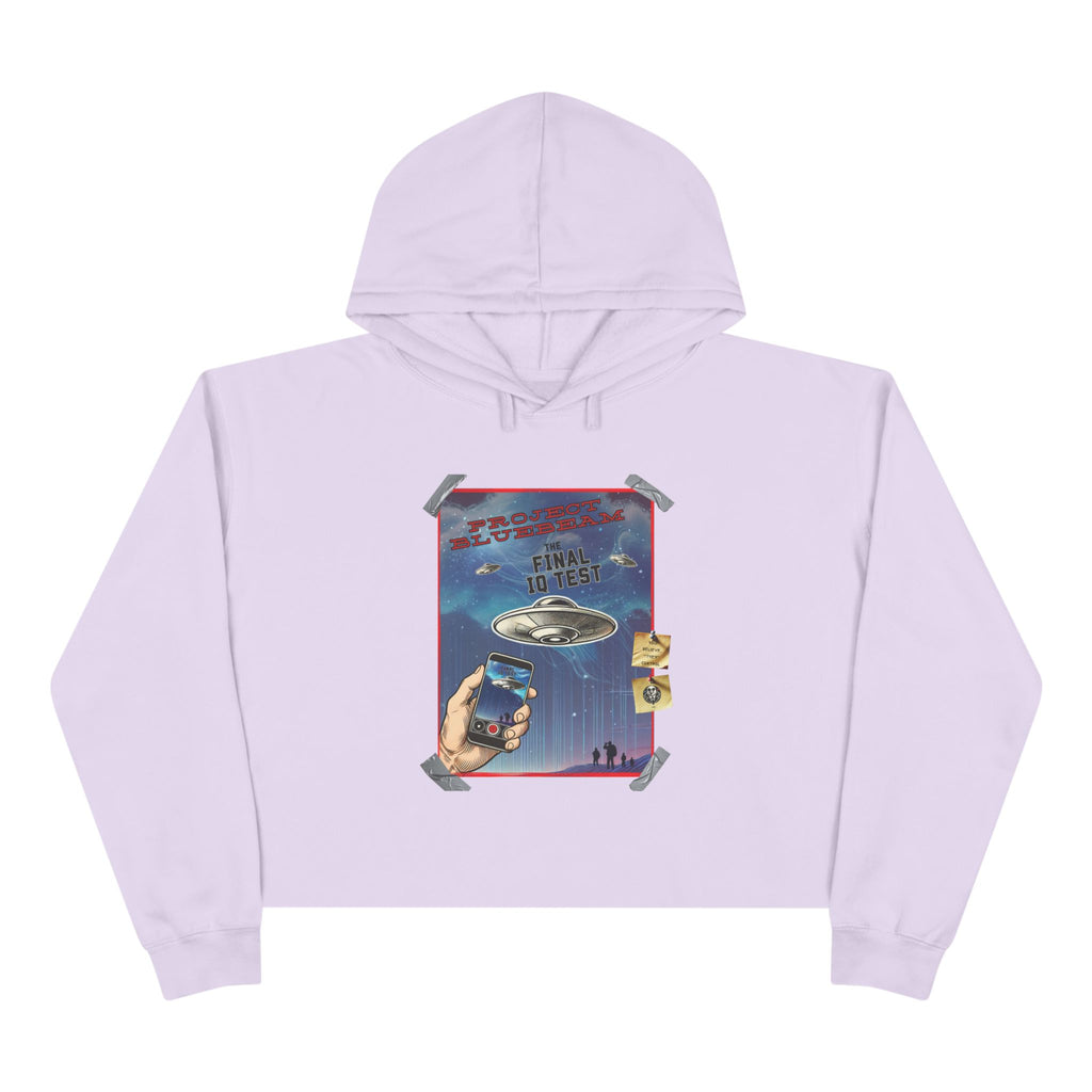 Bluebeam IQ Test Crop Hoodie