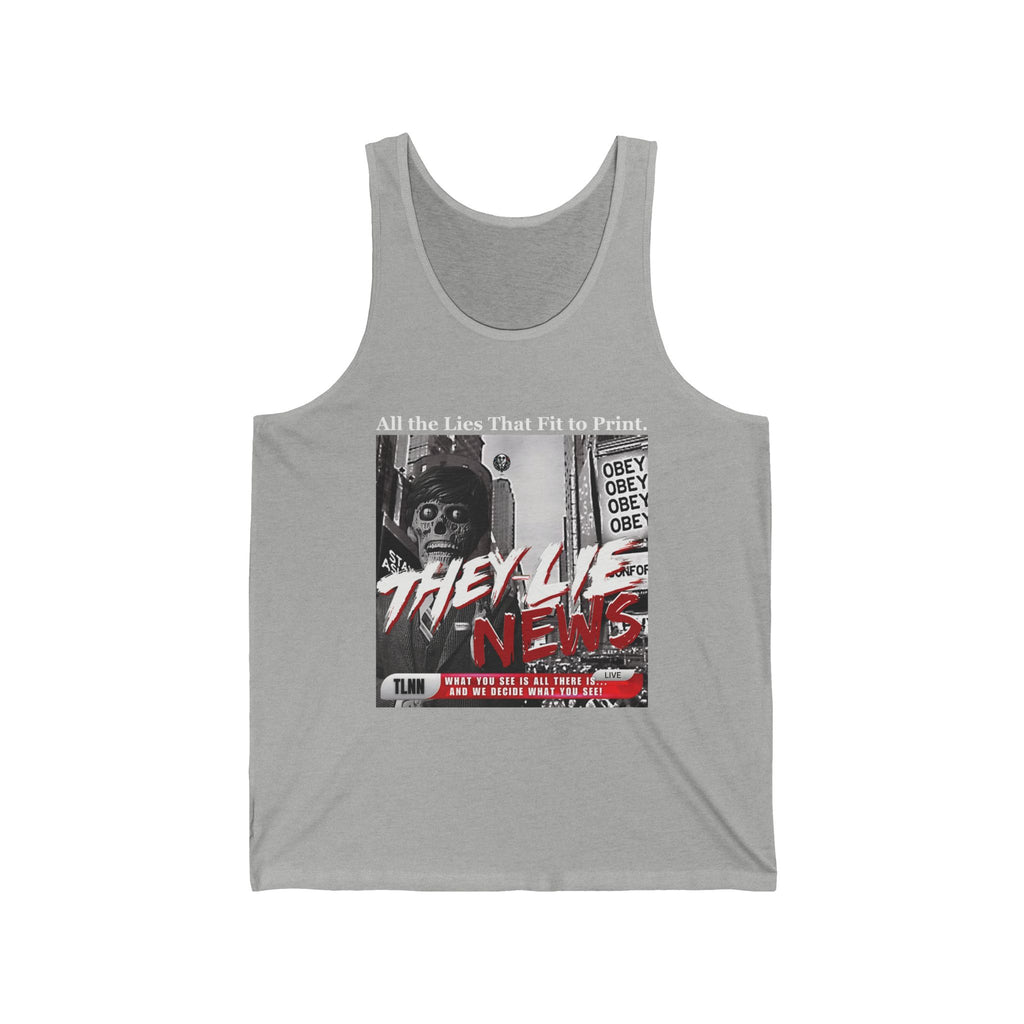 They Lie News Network 2.0 Unisex Jersey Tank