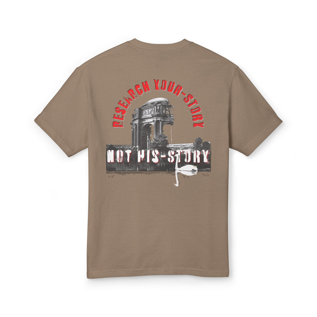 HIS-STORY Premium Heavyweight Backprint Cotton T-Shirt