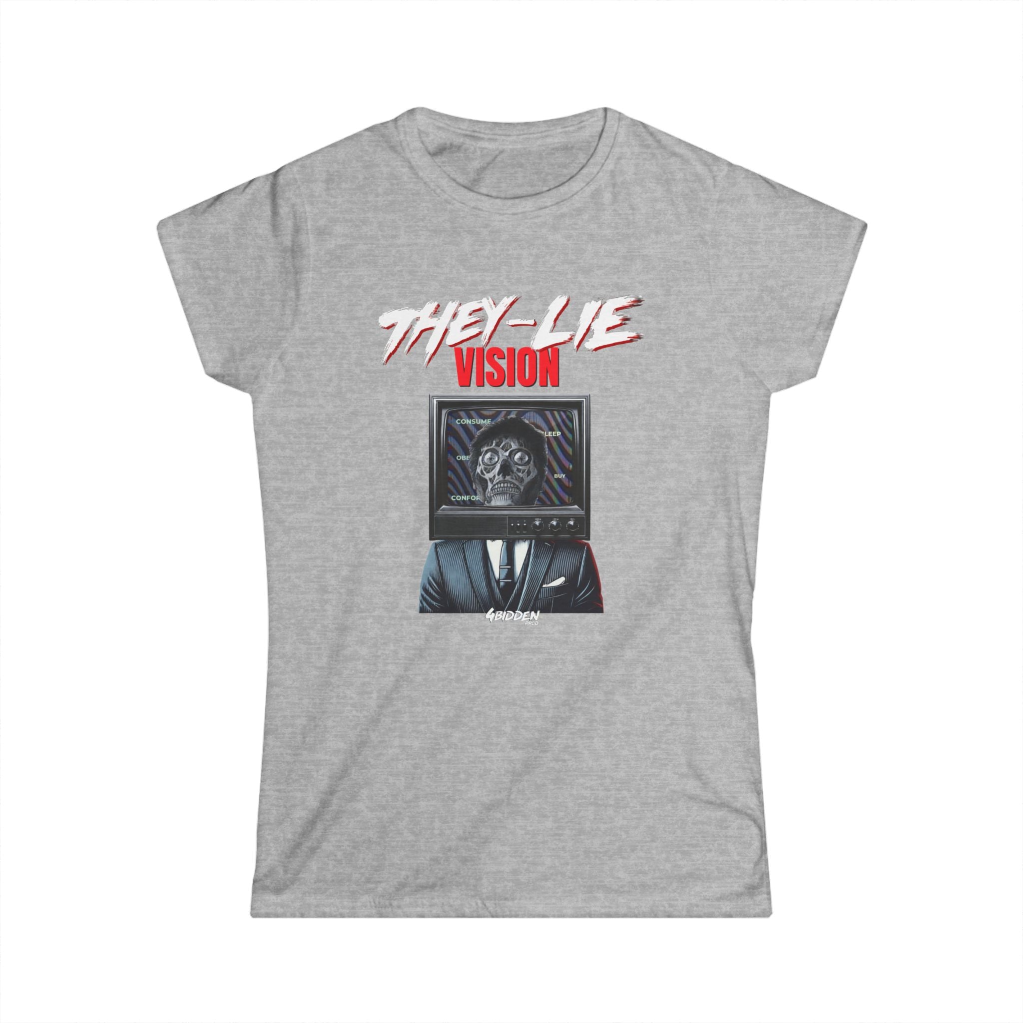THEY-LIE-VISION Women's Soft T-Shirt