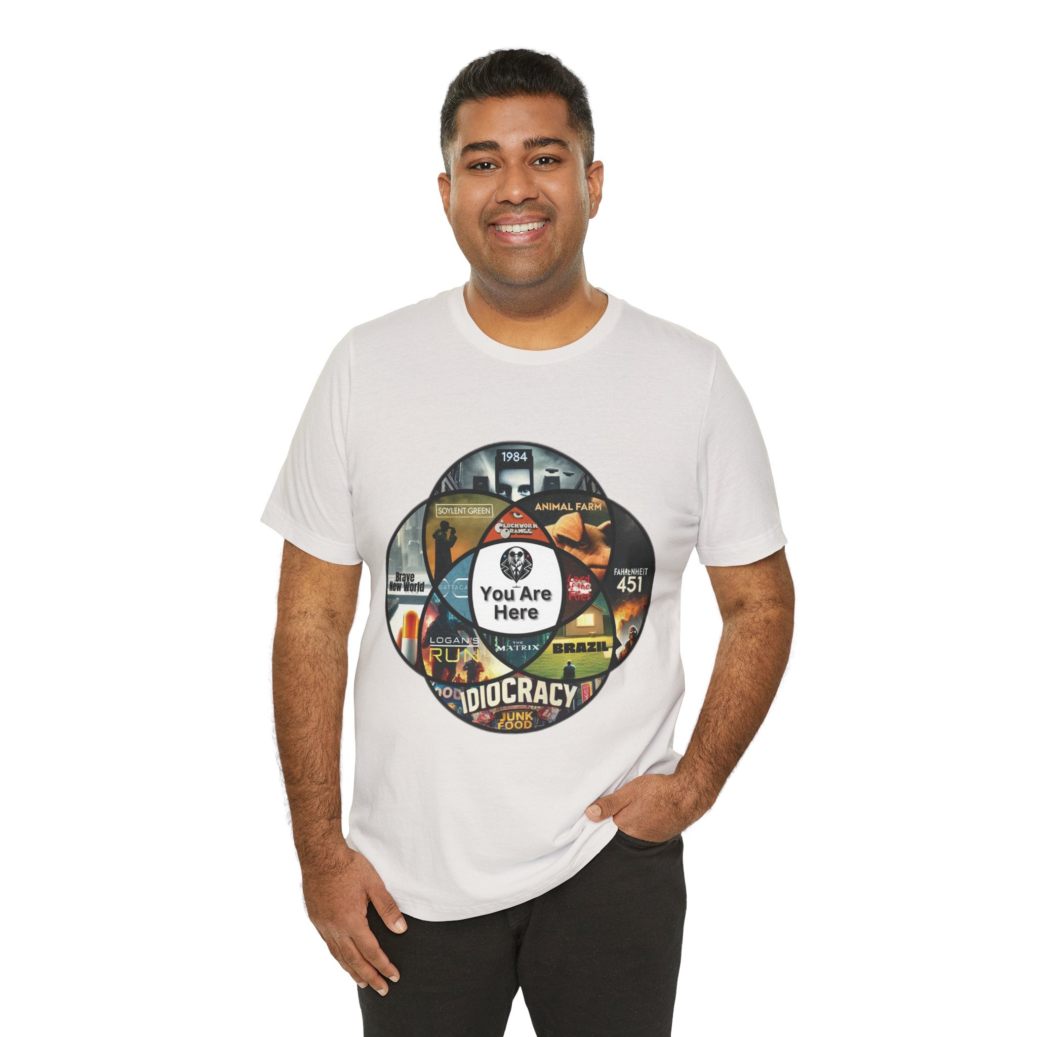 YOU ARE HERE Jersey T-Shirt