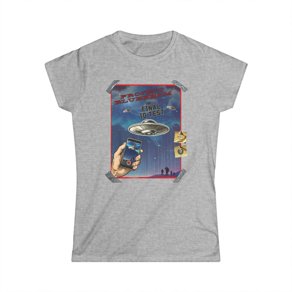 Bluebeam IQ Test Women's Soft T-Shirt