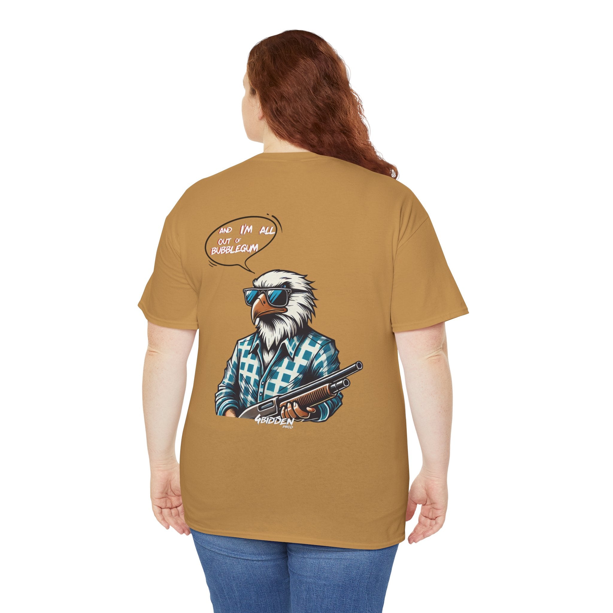 4BiddenProd Nada Limited Edition Back Print T-Shirt