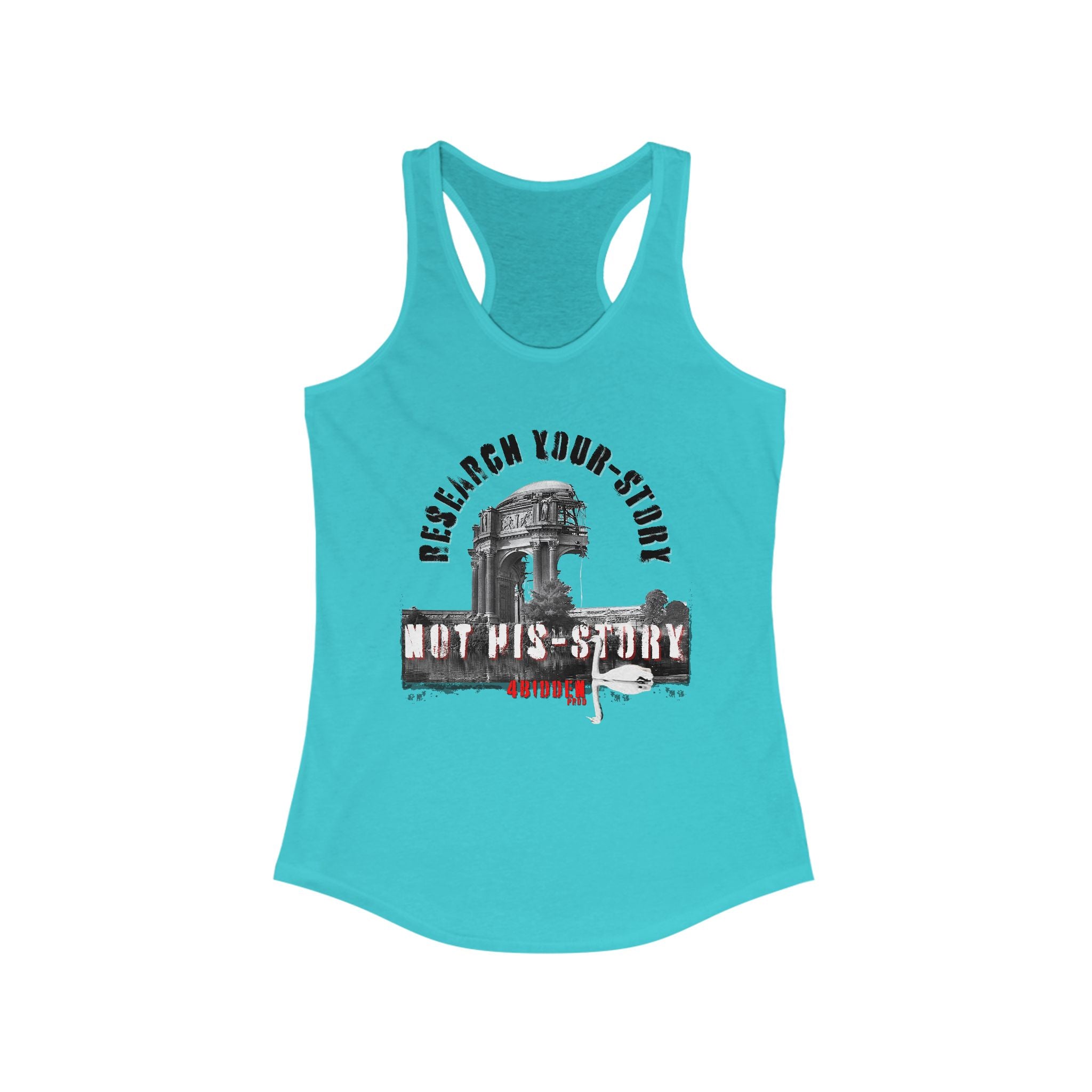 HIS-STORY Woman's Racerback Tank