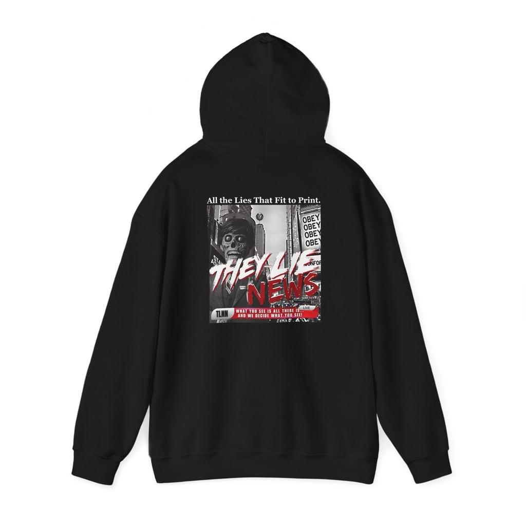 They Lie News Network 2.0 Heavy Blend Hoodie