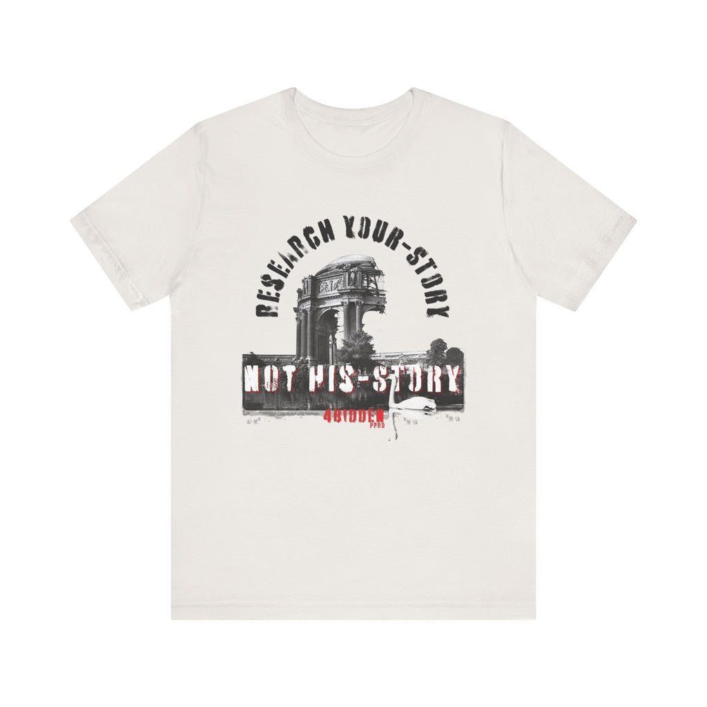 HIS-STORY Front Print Jersey T-Shirt