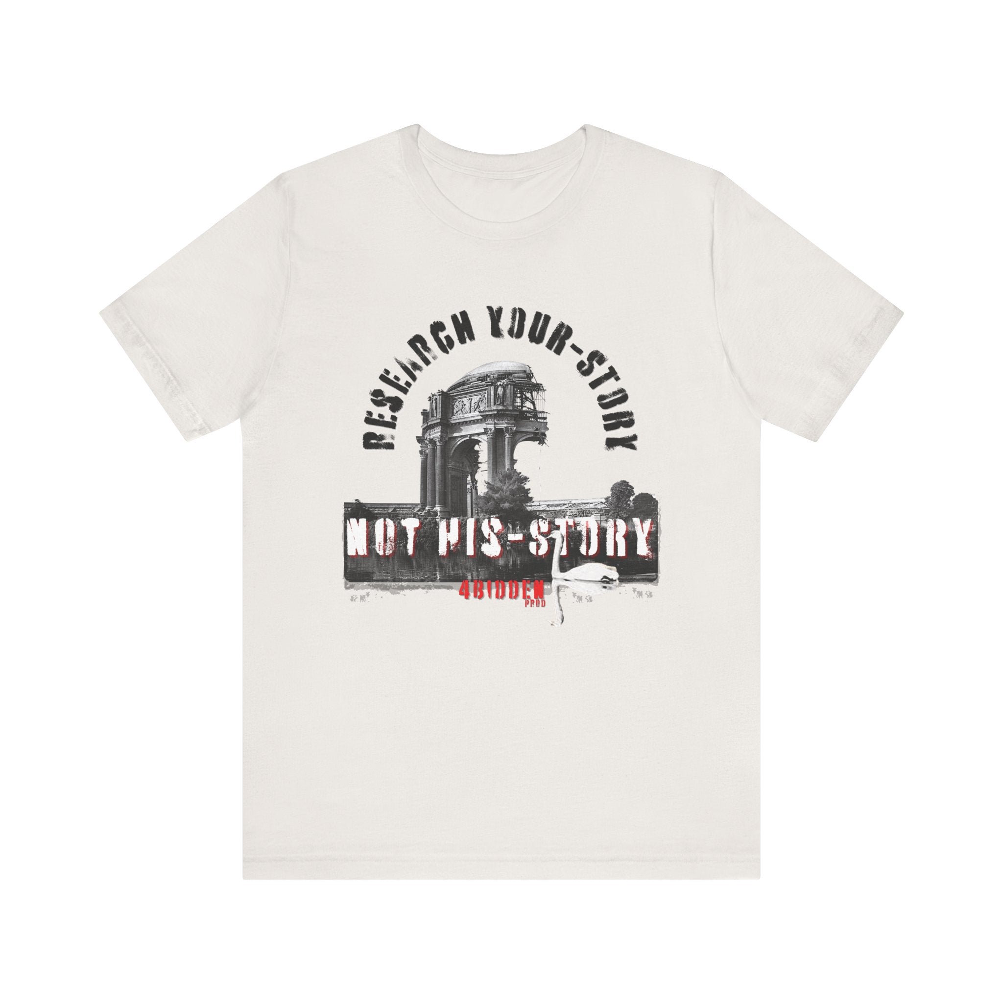 HIS-STORY Front Print Jersey T-Shirt