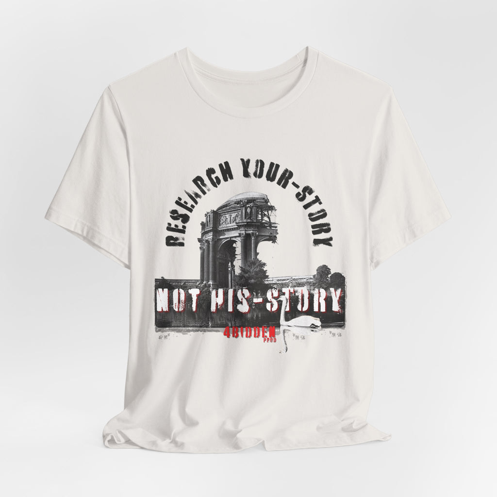 HIS-STORY Front Print Jersey T-Shirt