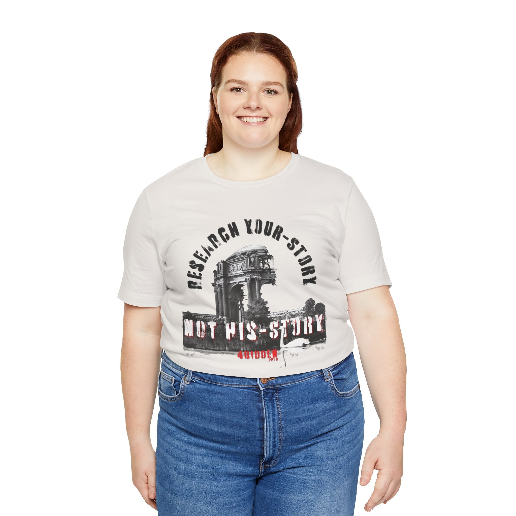 HIS-STORY Front Print Jersey T-Shirt