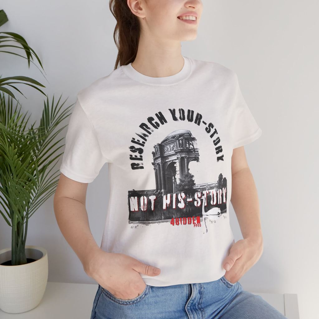 HIS-STORY Front Print Jersey T-Shirt