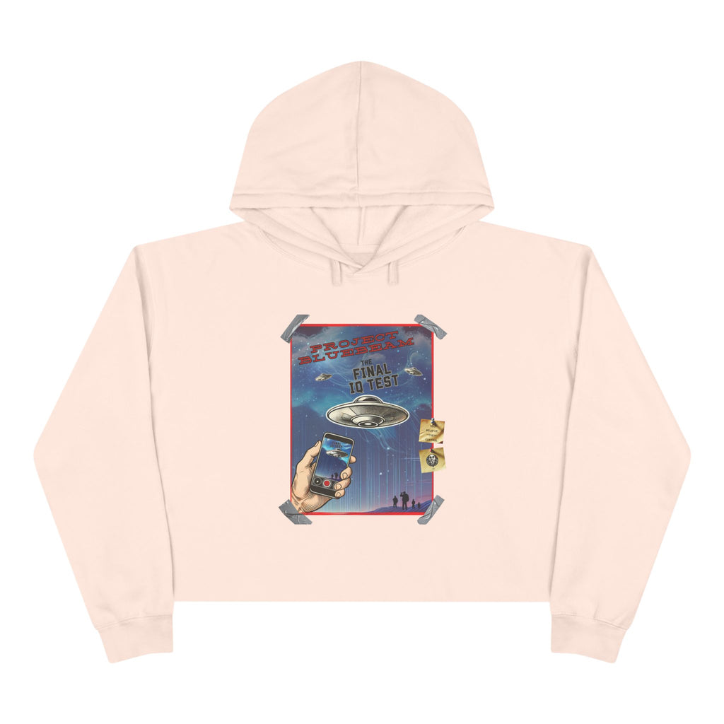 Bluebeam IQ Test Crop Hoodie