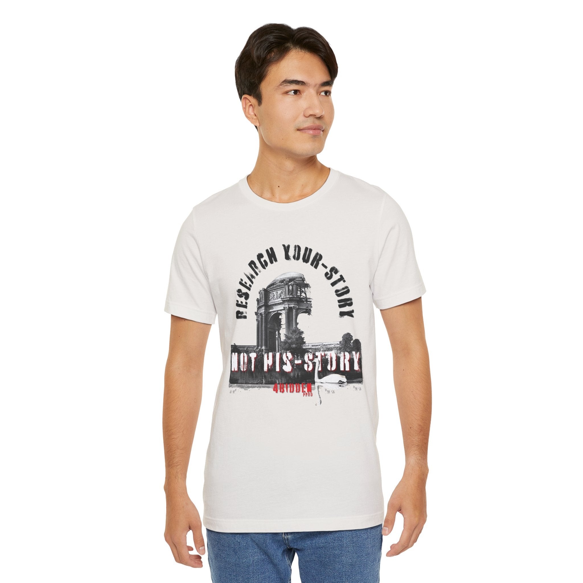 HIS-STORY Front Print Jersey T-Shirt