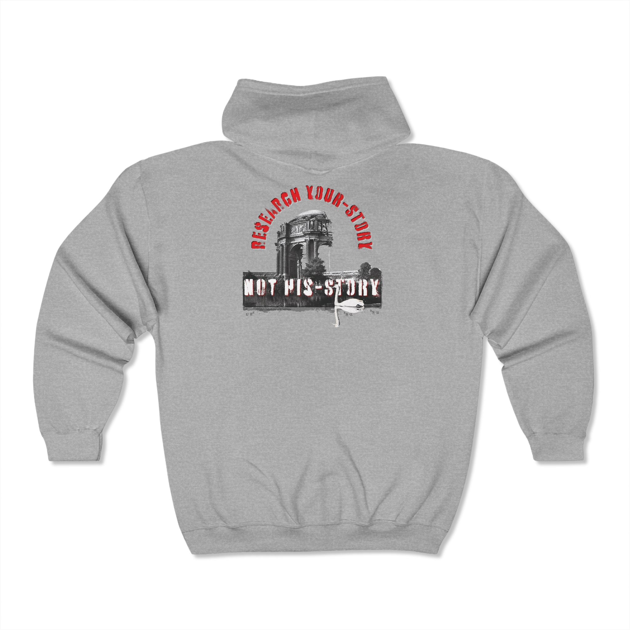 HIS-STORY Heavy Blend Full Zip Hooded Sweatshirt