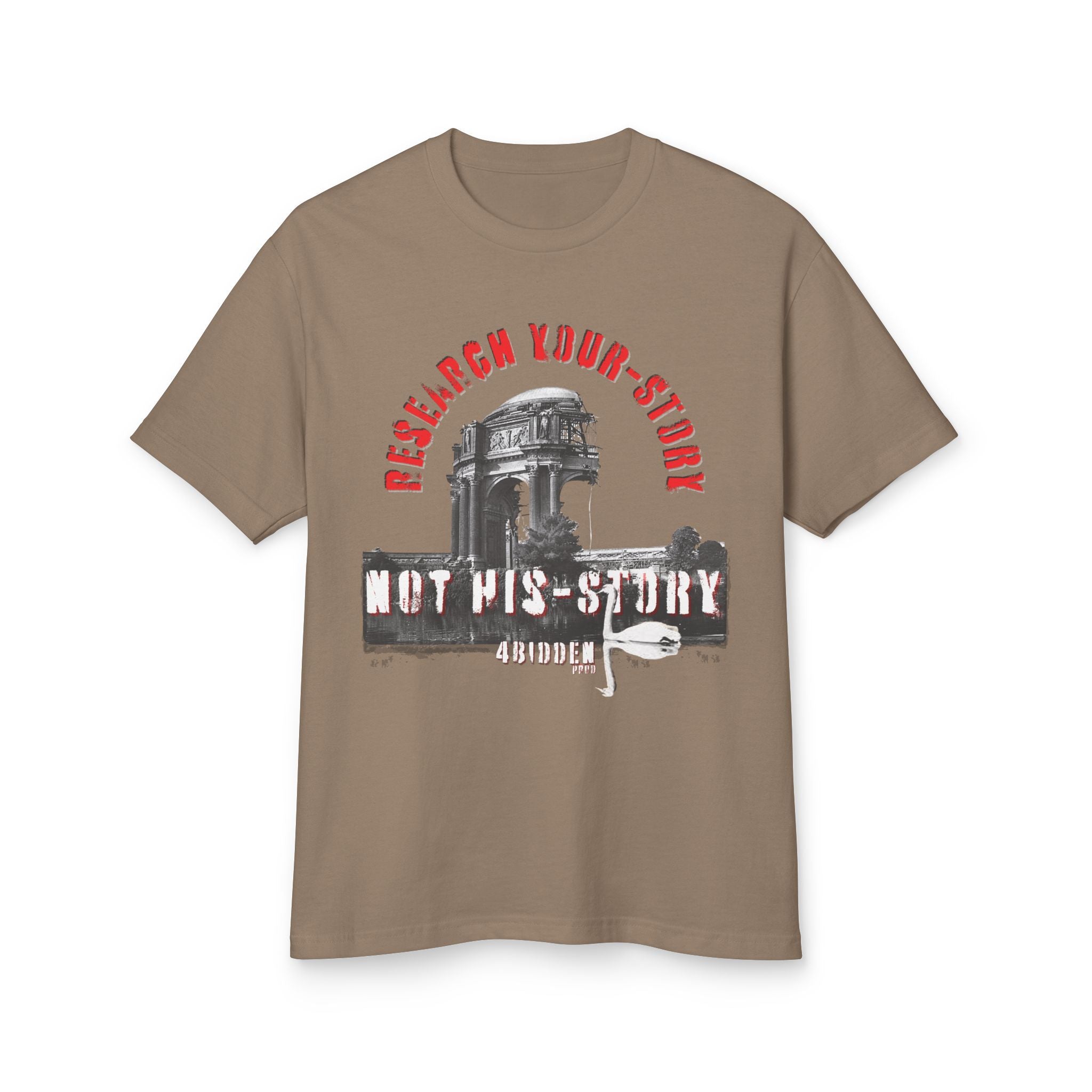 HIS-STORY Premium Heavyweight Frontprint Cotton T-Shirt