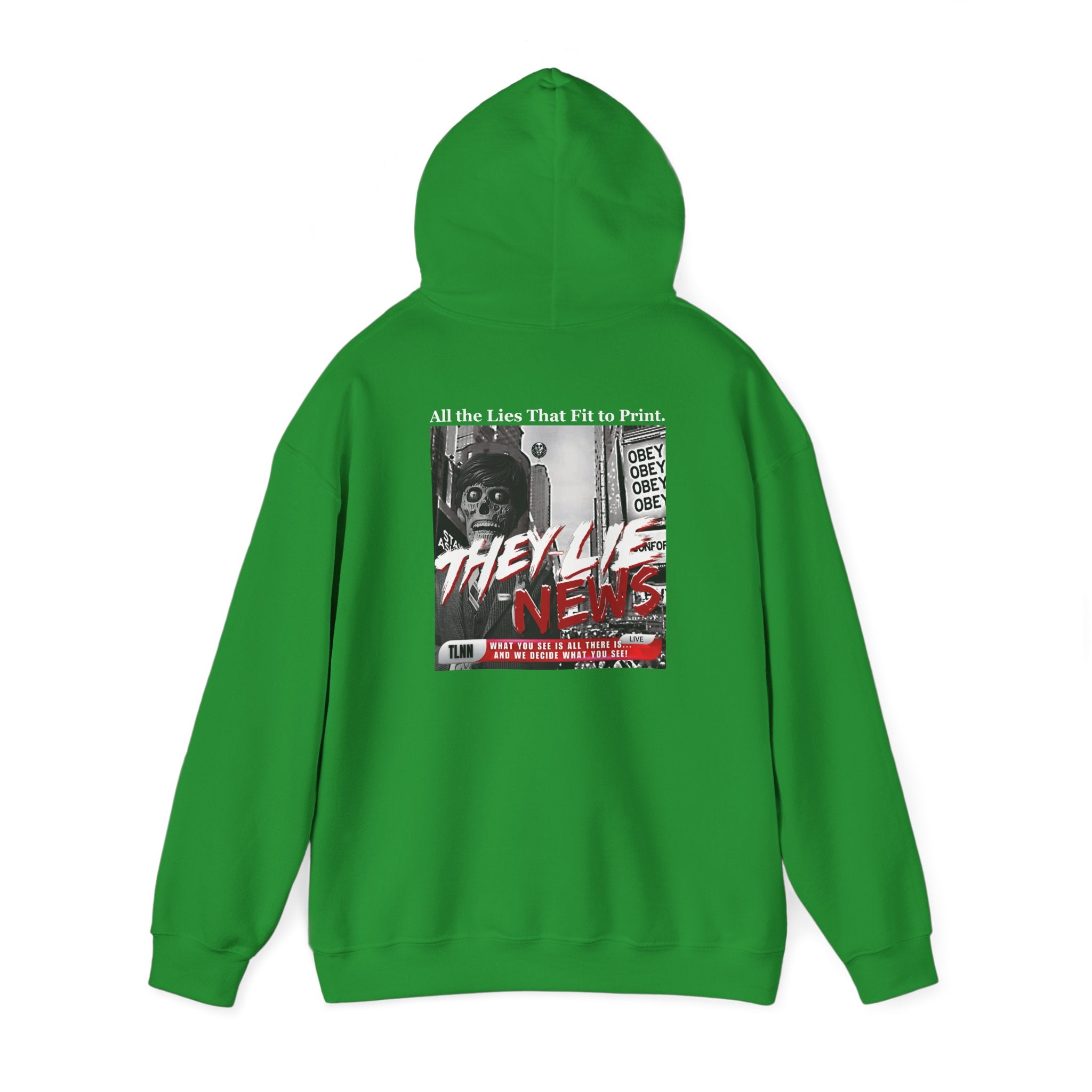 They Lie News Network 2.0 Heavy Blend Hoodie
