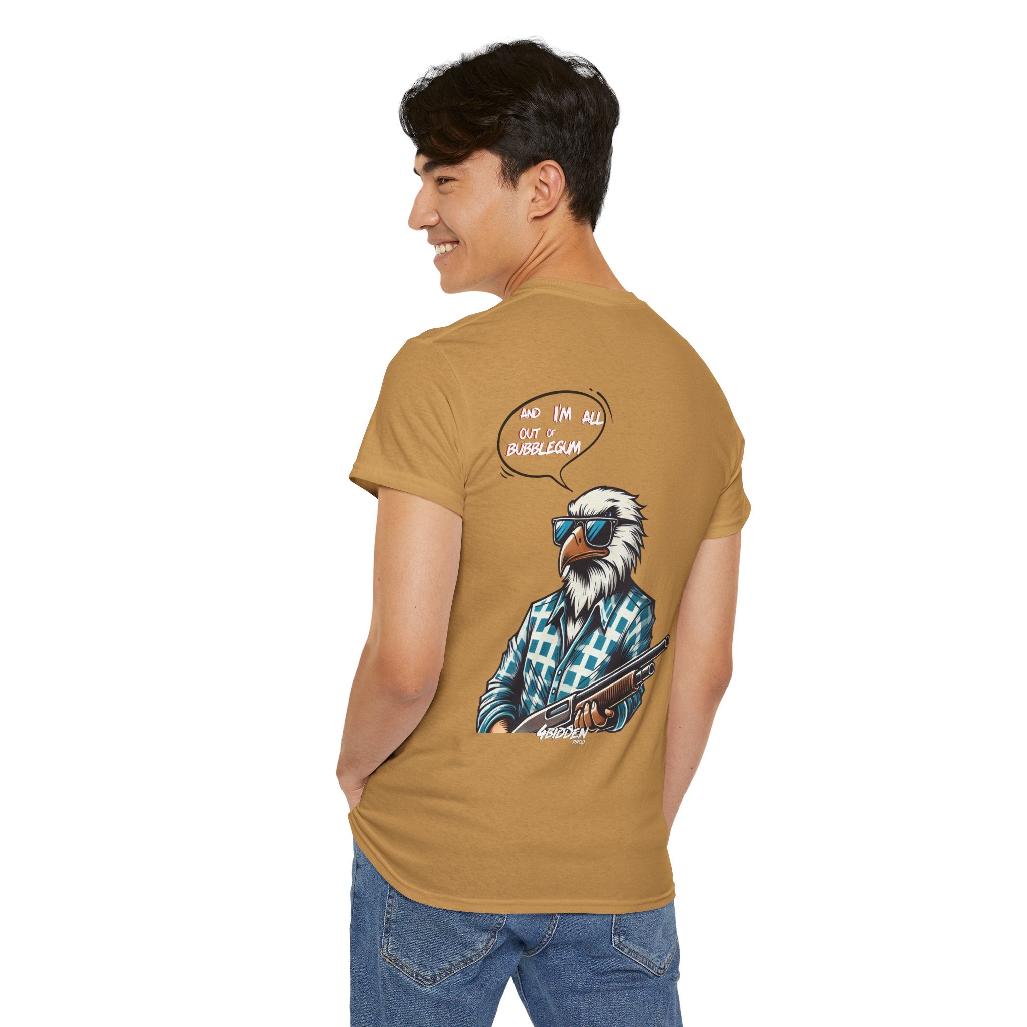 4BiddenProd Nada Limited Edition Back Print T-Shirt