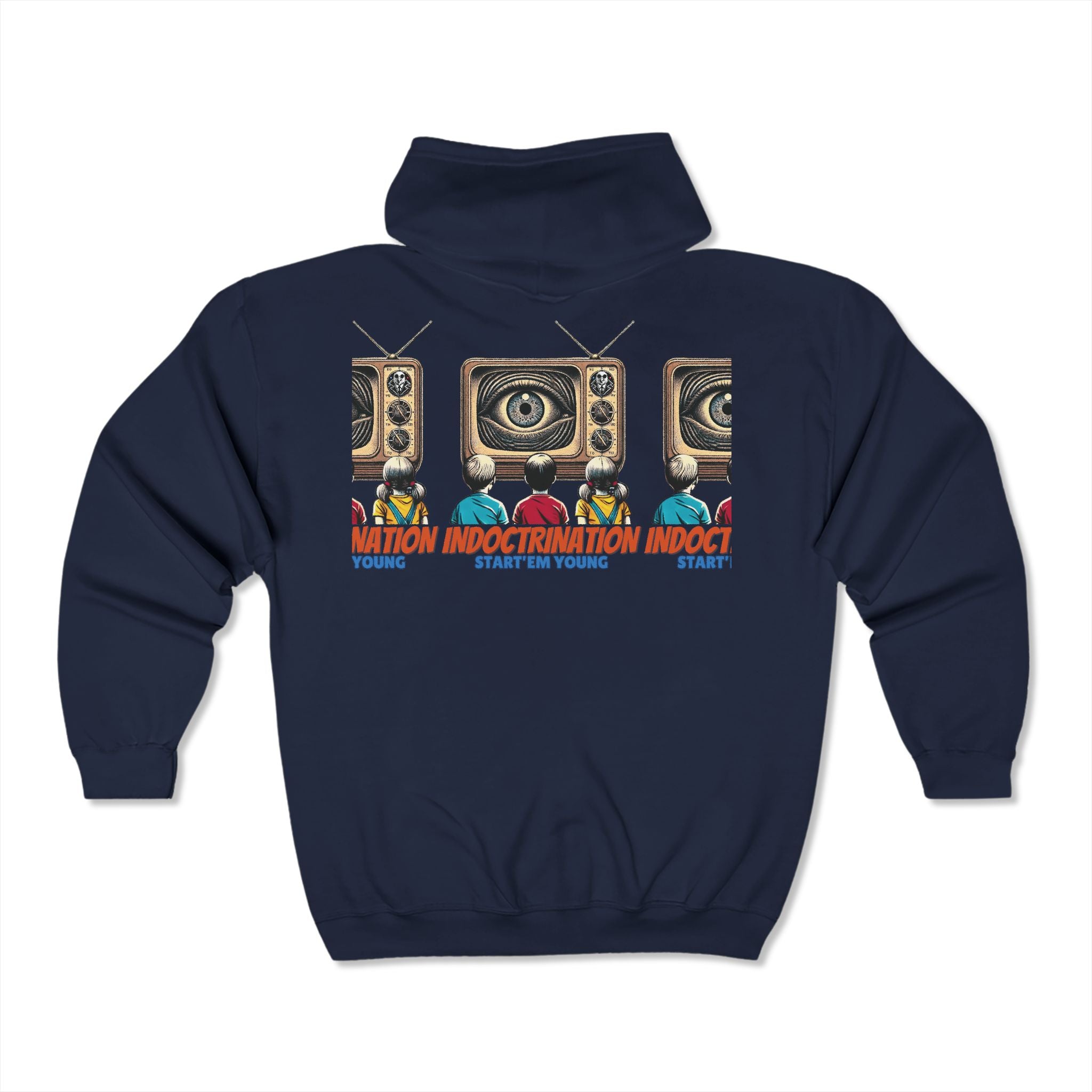Indoctrination, Start'em Young Heavy Blend Full Zip Hooded Sweatshirt