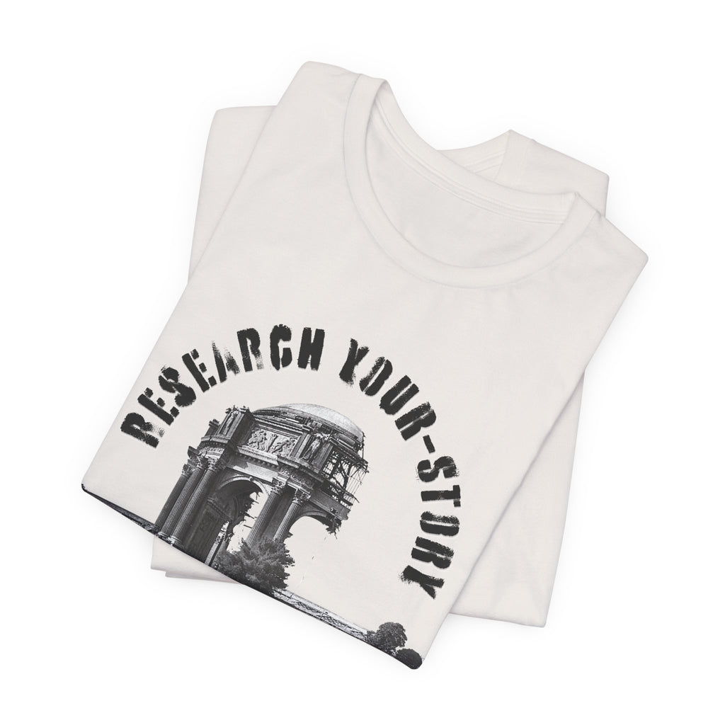 HIS-STORY Front Print Jersey T-Shirt