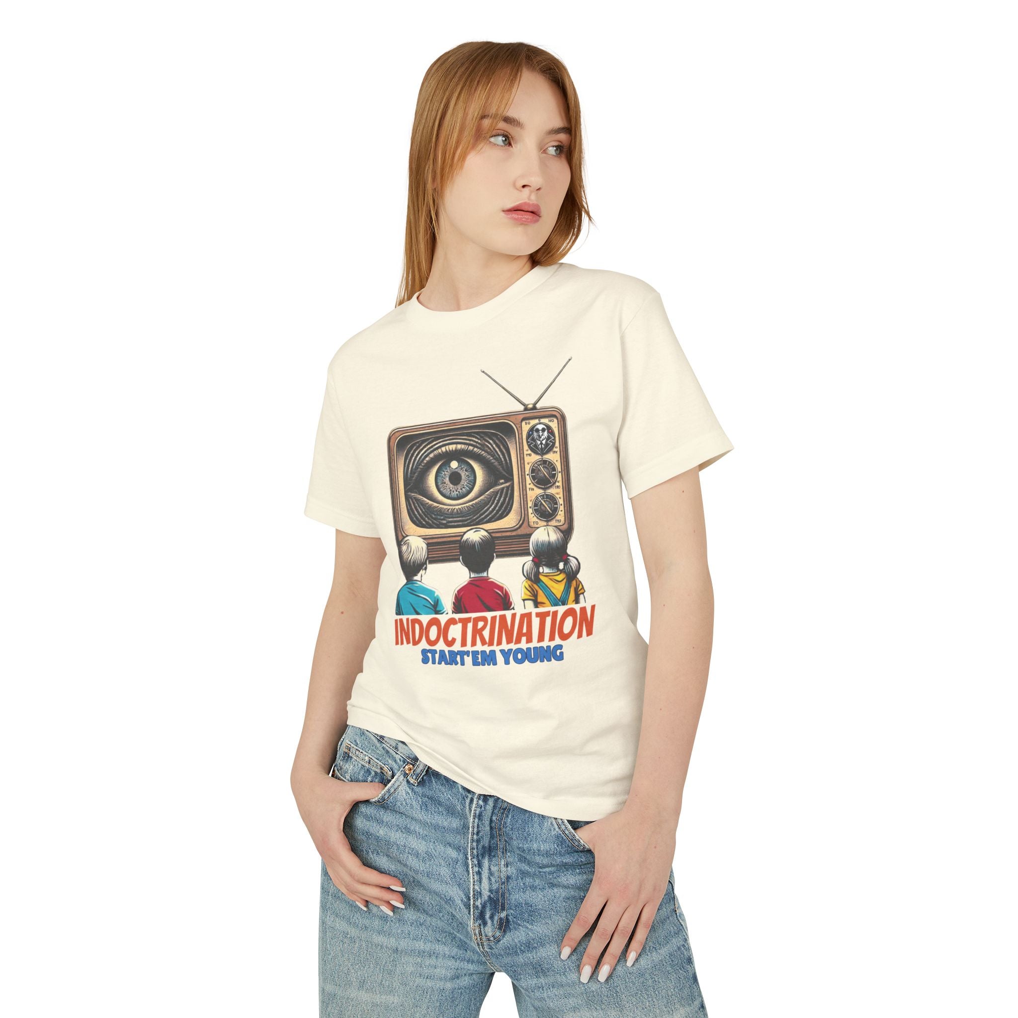 Indoctrination, Start'em Young Heavyweight Cotton T-Shirt