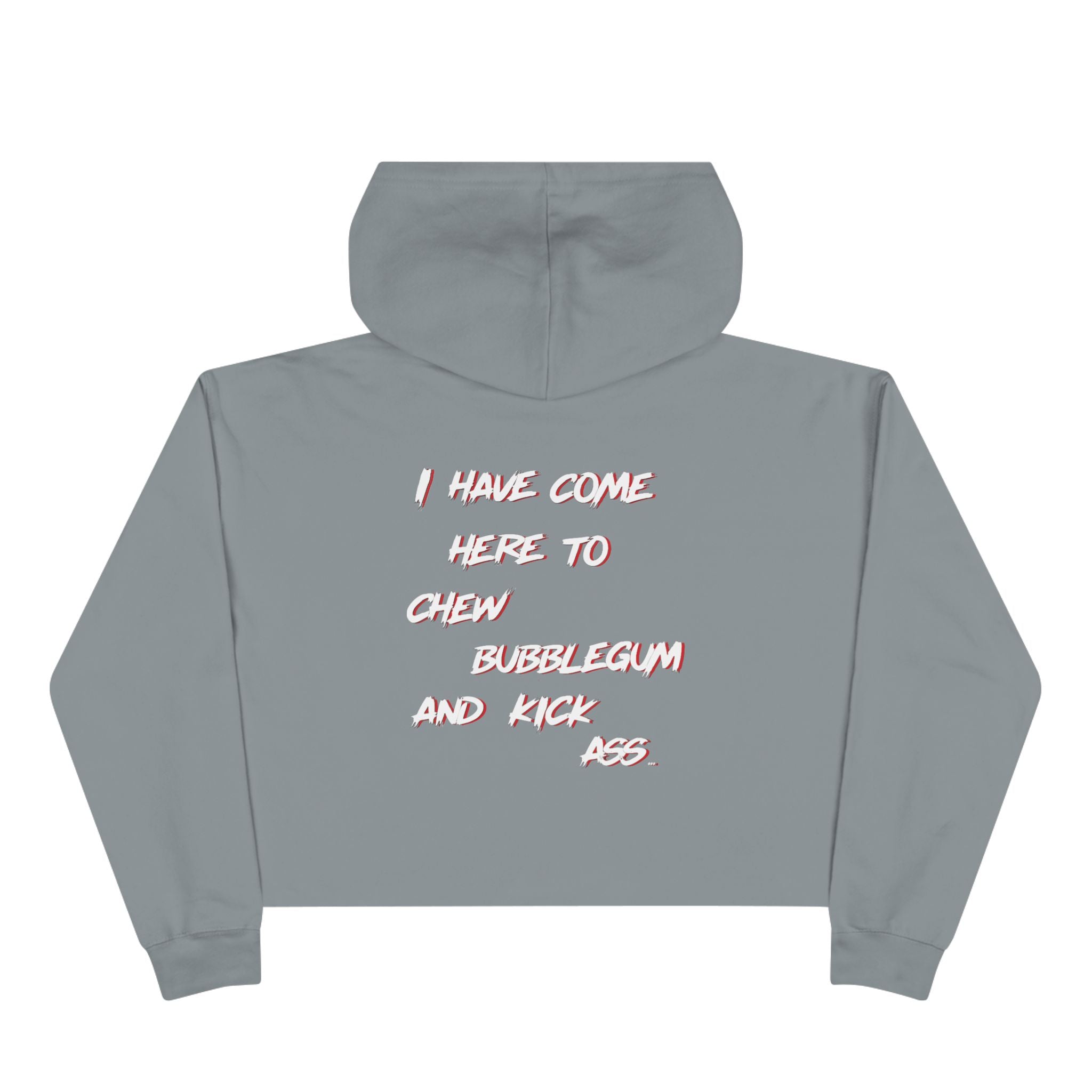 4BiddenProd Nada Limited Edition Crop Hoodie