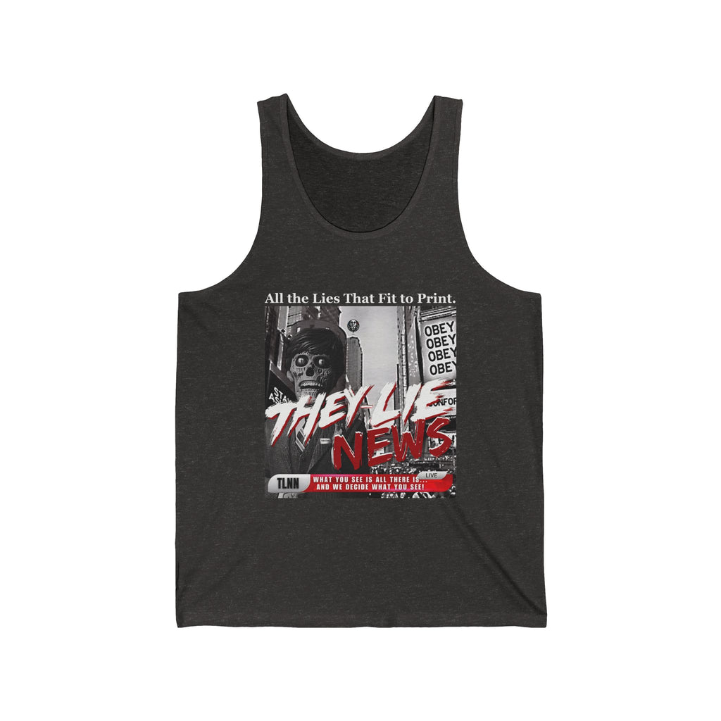 They Lie News Network 2.0 Unisex Jersey Tank