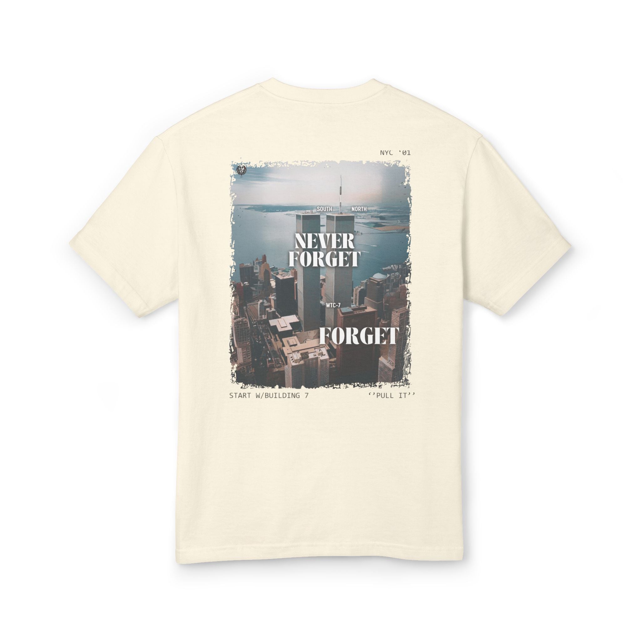 FORG3T Premium Heavyweight Backprint Cotton T-Shirt