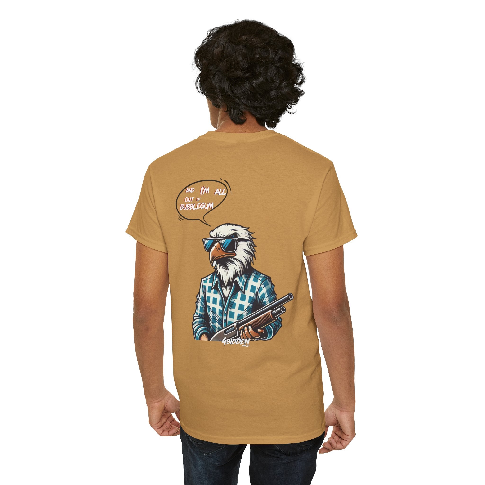 4BiddenProd Nada Limited Edition Back Print T-Shirt