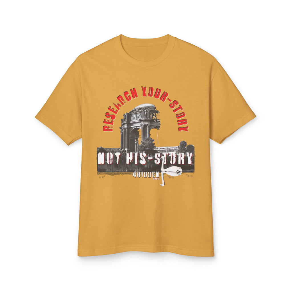 HIS-STORY Premium Heavyweight Frontprint Cotton T-Shirt