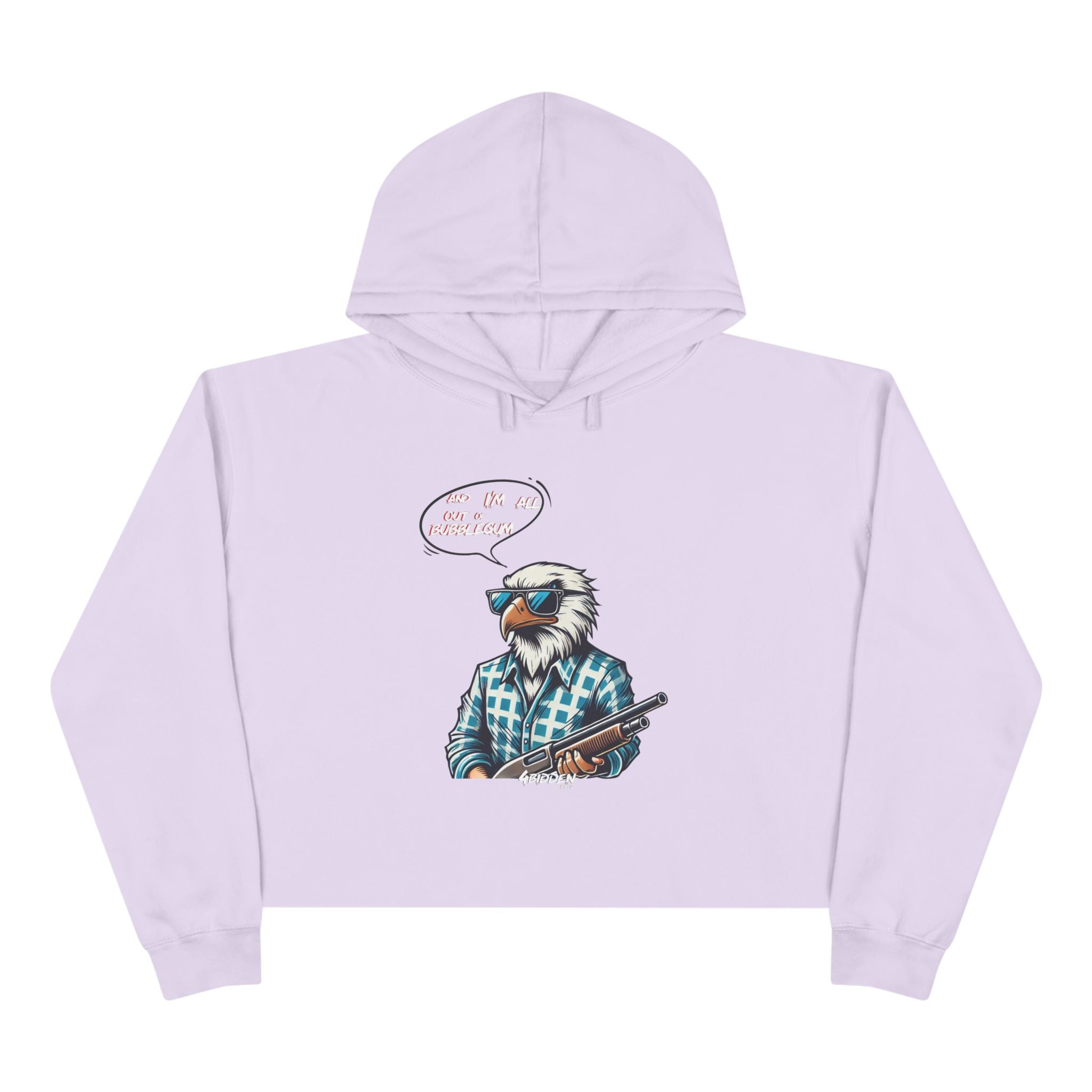 4BiddenProd Nada Limited Edition Crop Hoodie