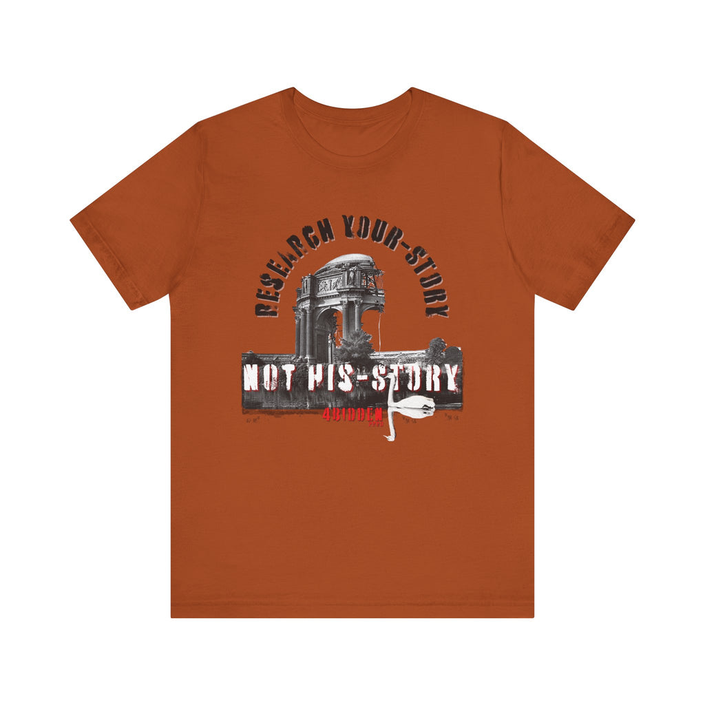 HIS-STORY Front Print Jersey T-Shirt