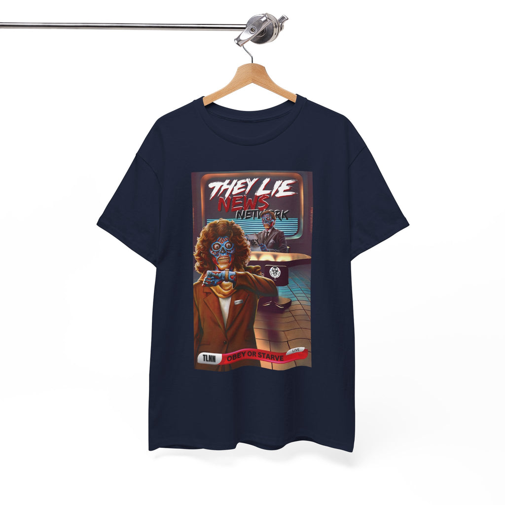 They Lie News Network HEAVY COTTON T-Shirt