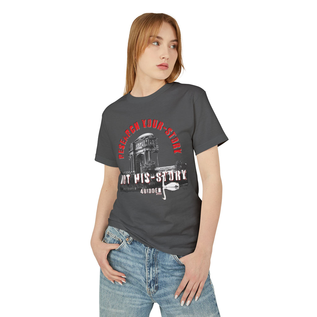 HIS-STORY Premium Heavyweight Frontprint Cotton T-Shirt