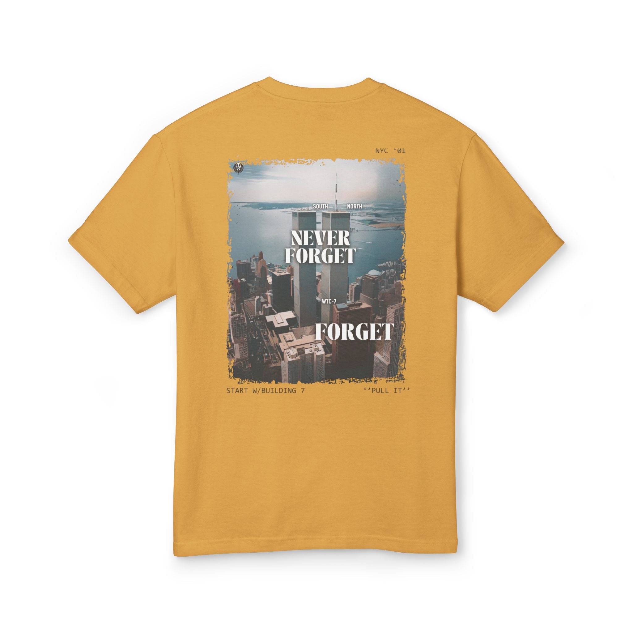 FORG3T Premium Heavyweight Backprint Cotton T-Shirt