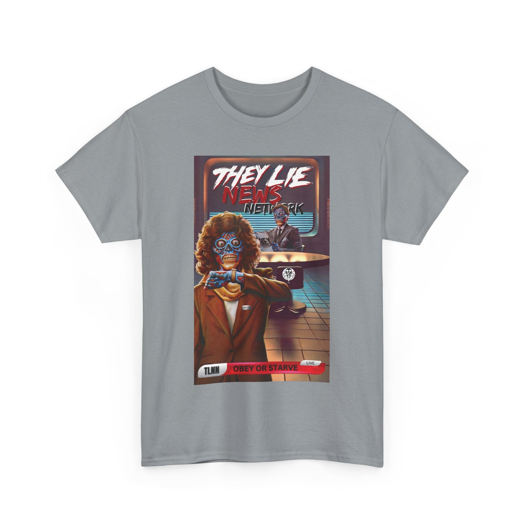 They Lie News Network HEAVY COTTON T-Shirt