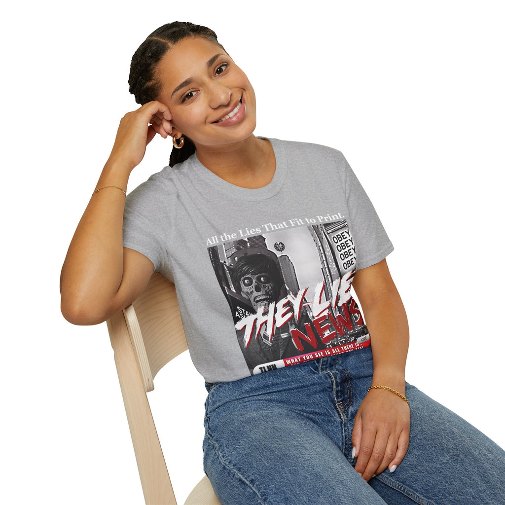 They Lie News Network 2.0 Woman's T-Shirt
