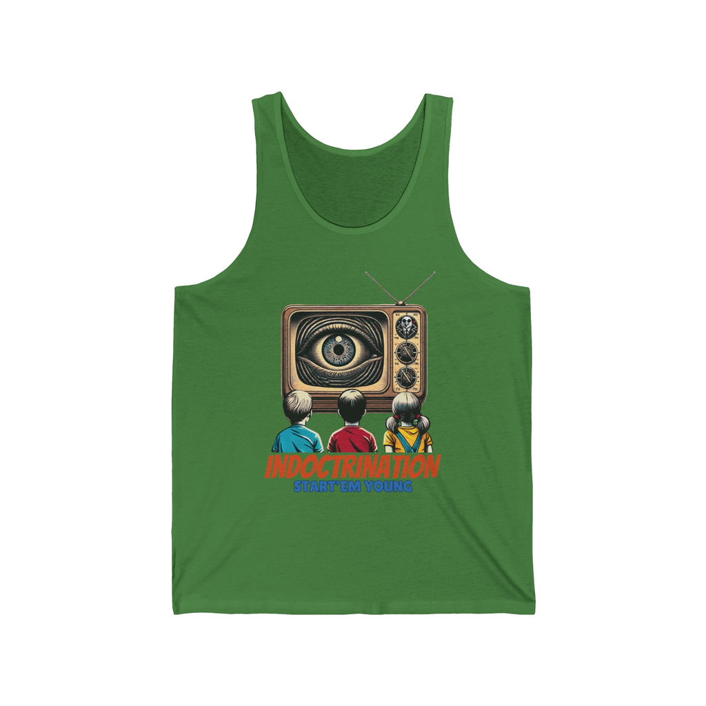 Indoctrination, Start'em Young Unisex Jersey Tank