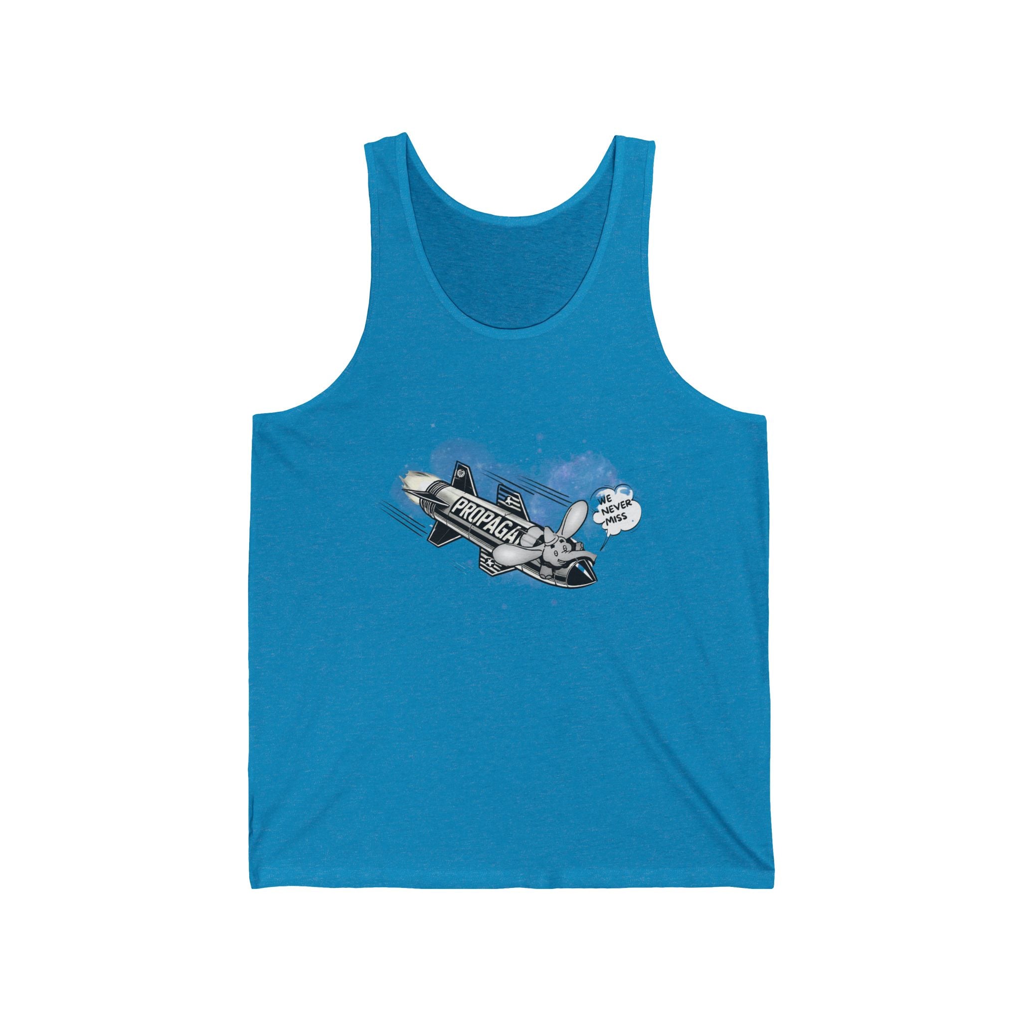 Propaganda missile Unisex Jersey Tank