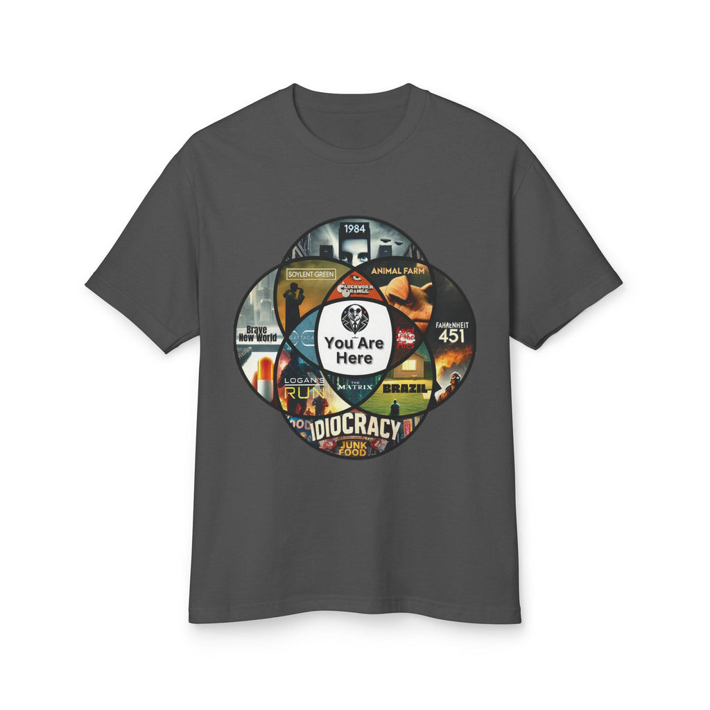 YOU ARE HERE Heavyweight Cotton T-Shirt