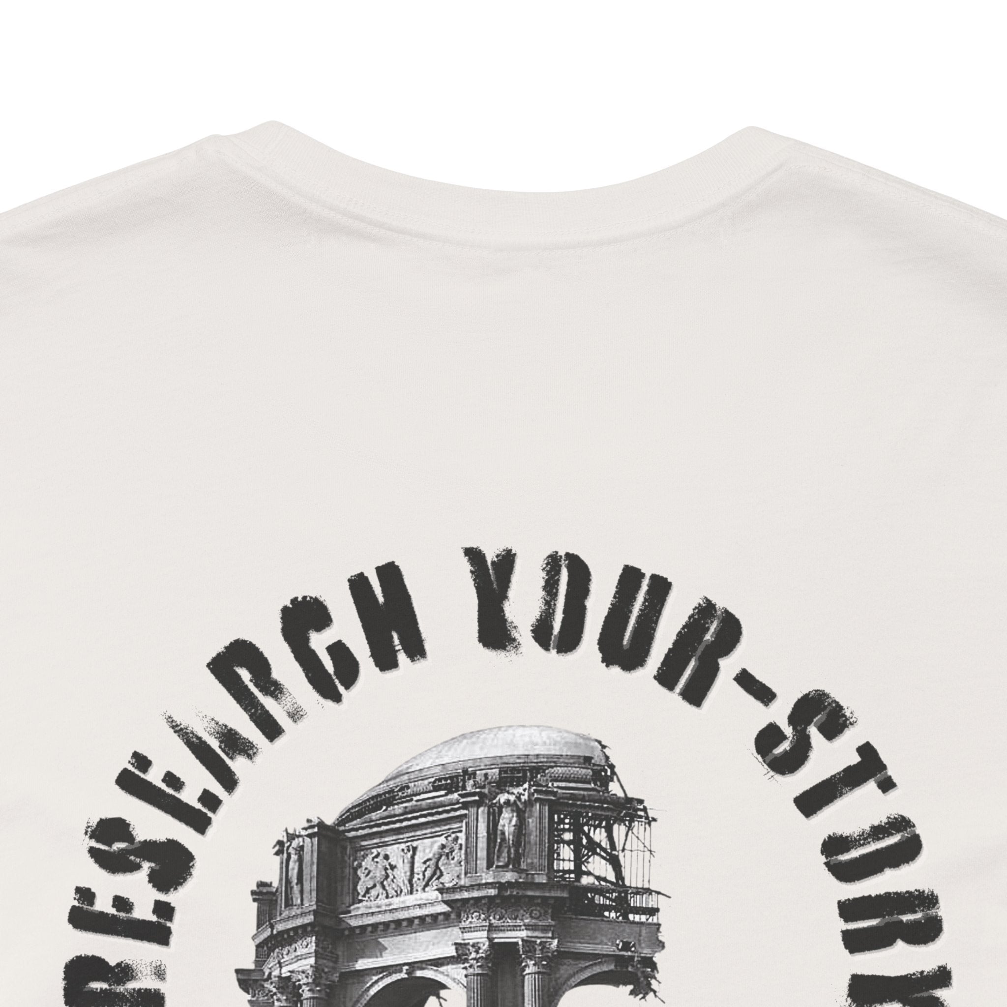 HIS-STORY Back print Jersey T-Shirt