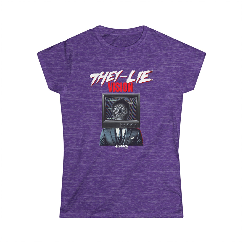 THEY-LIE-VISION Women's Soft T-Shirt