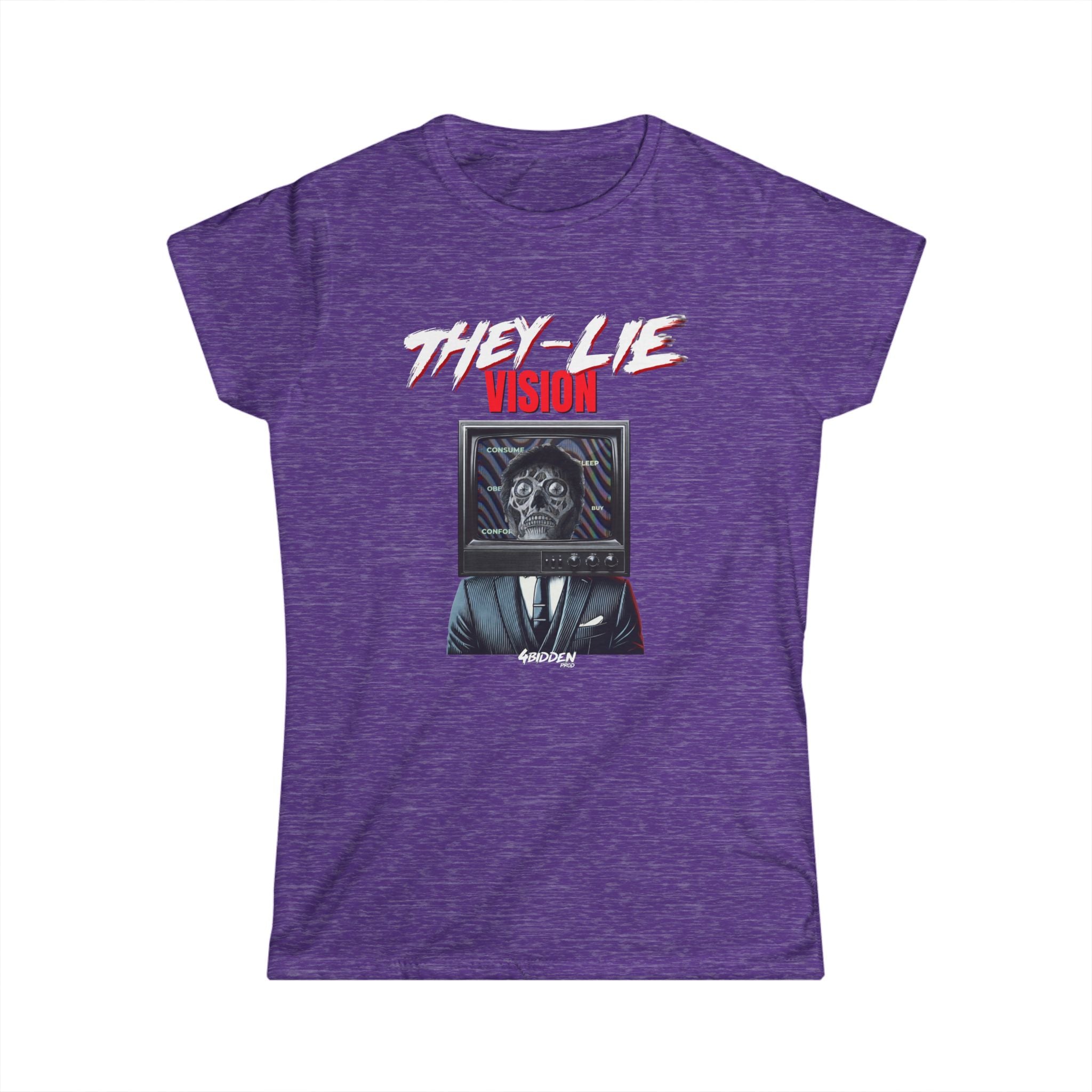 THEY-LIE-VISION Women's Soft T-Shirt