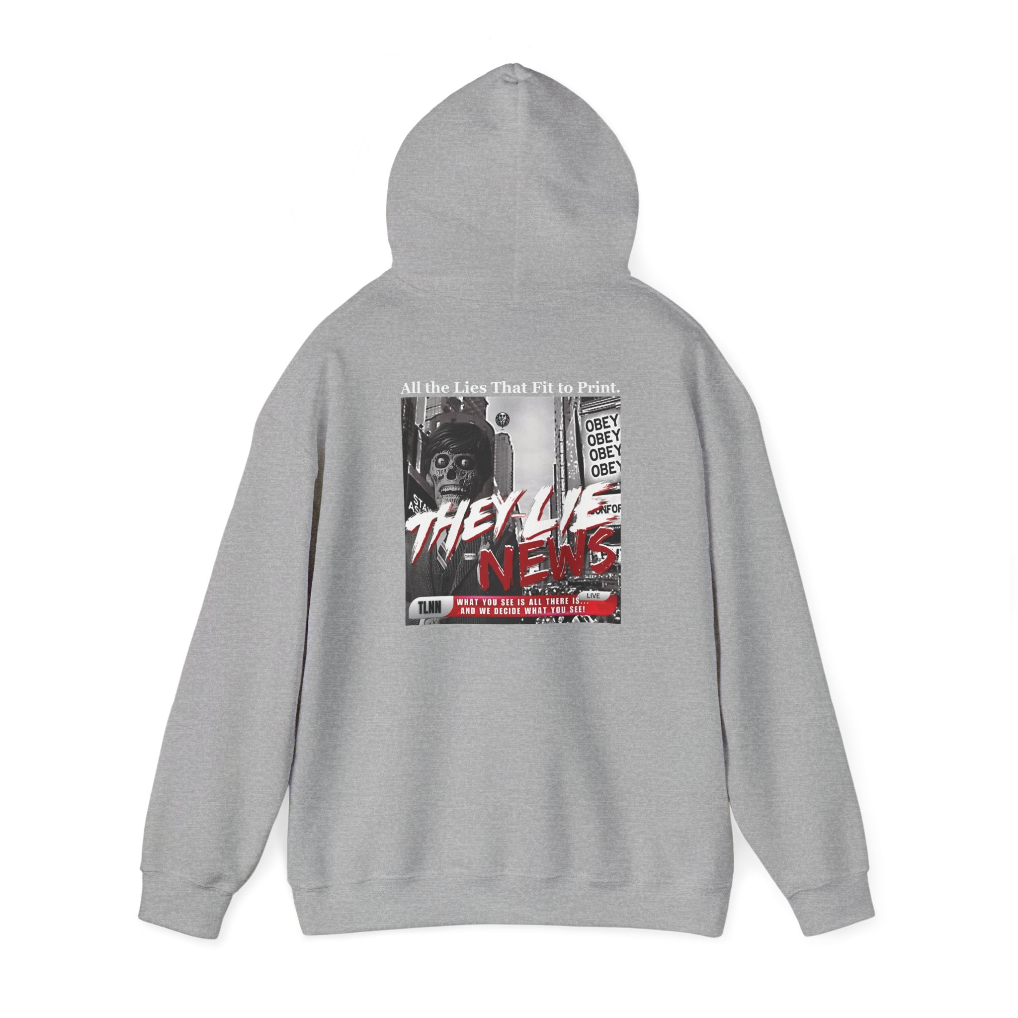 They Lie News Network 2.0 Heavy Blend Hoodie