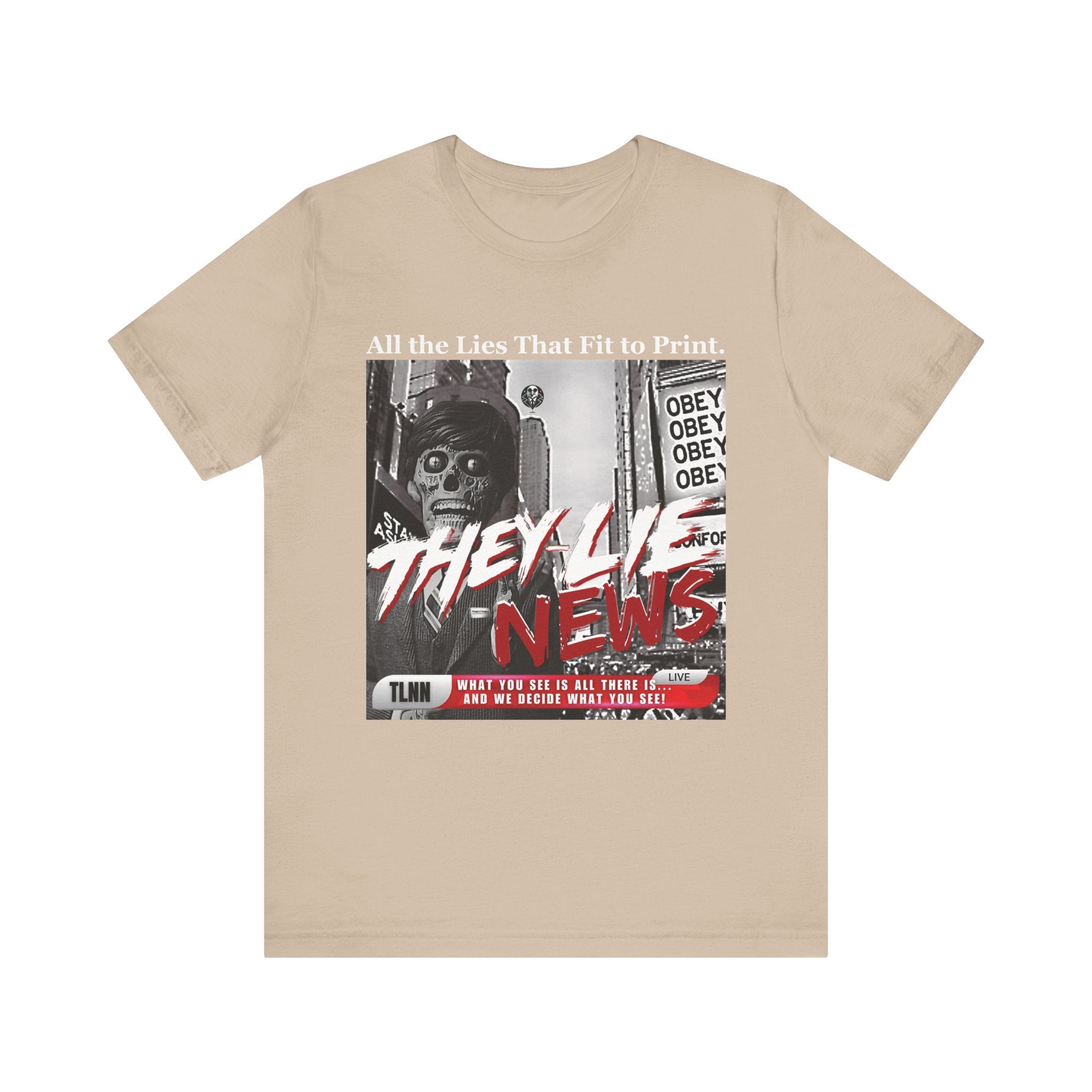 They Lie News Network 2.0 Jersey T-Shirt