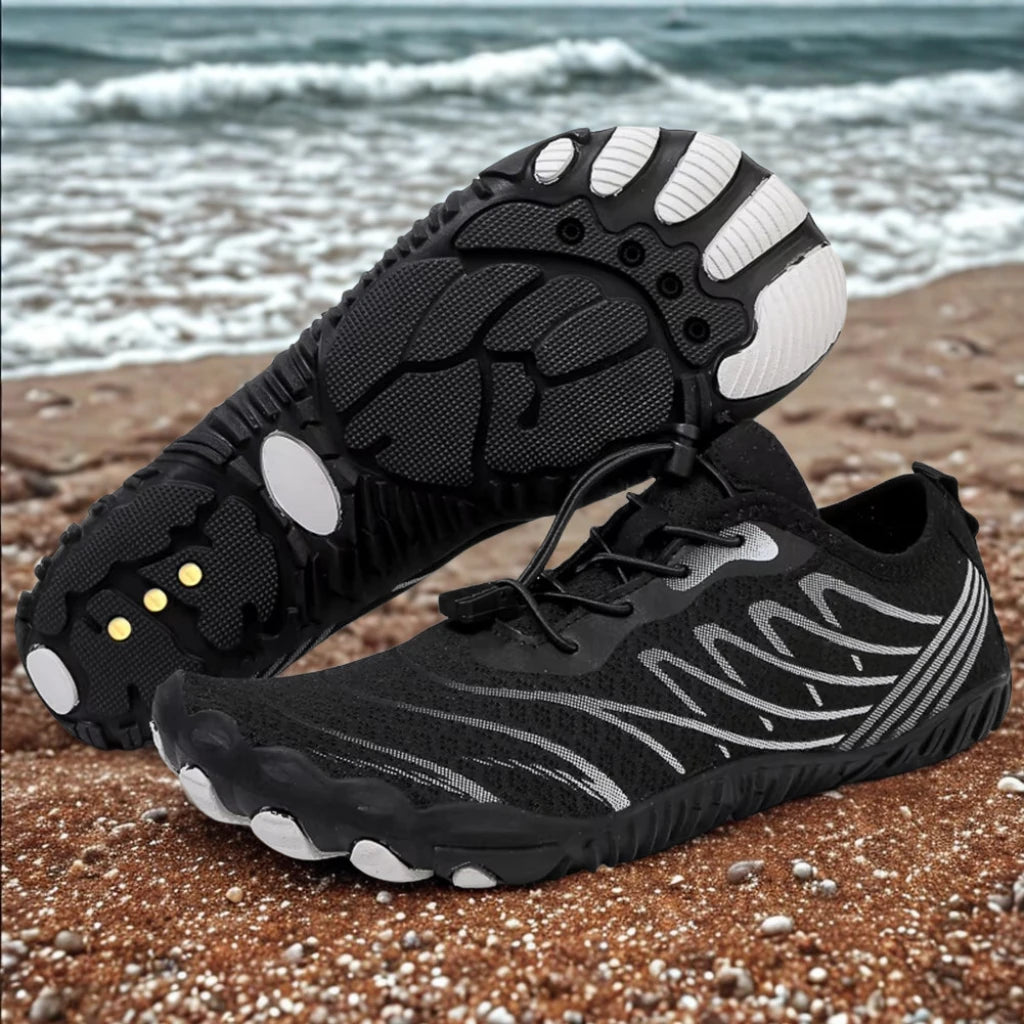 GROUNDING SHOES WITH COPPER Grounding Aqua Shoes (Copper-Infused Barefoot Footwear)