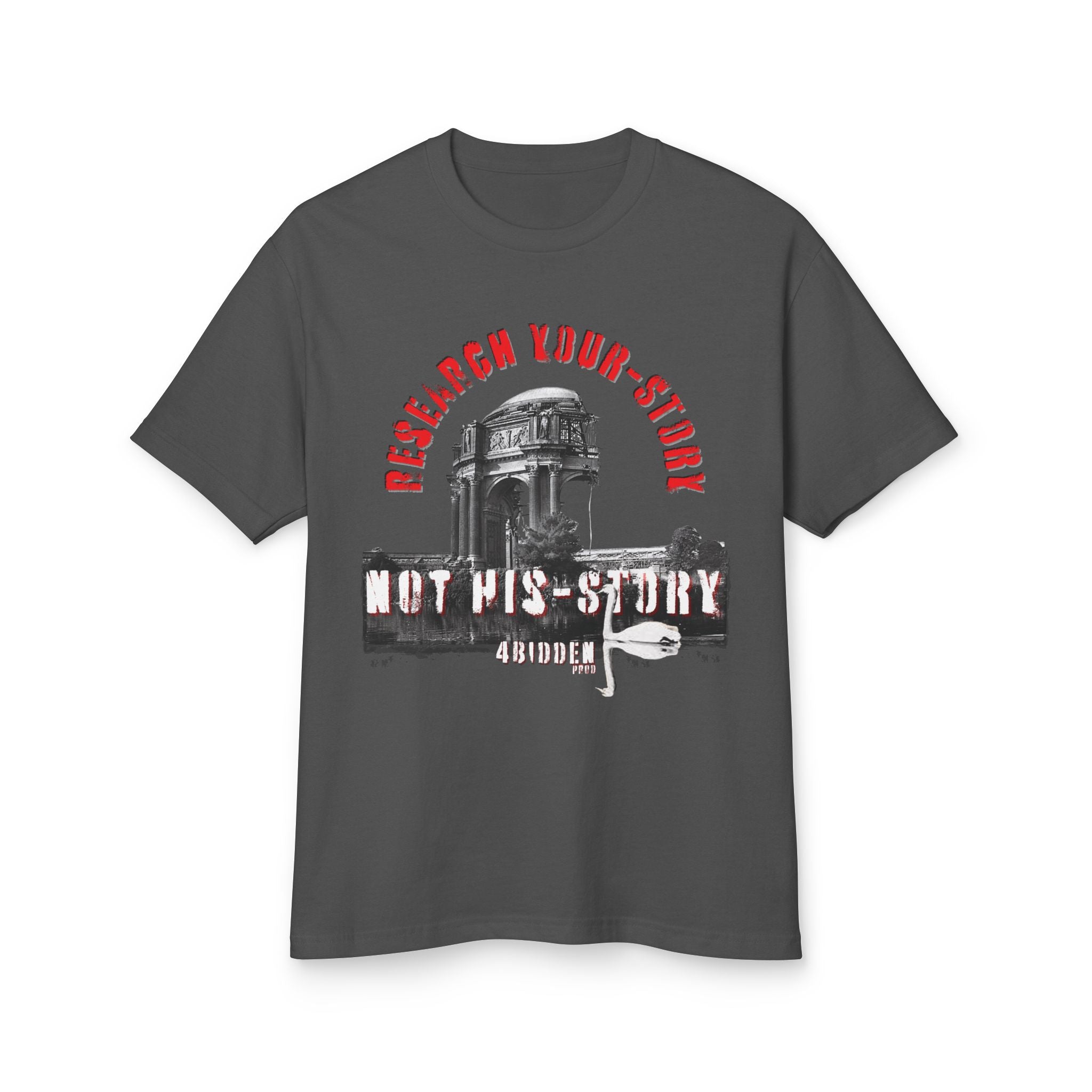 HIS-STORY Premium Heavyweight Frontprint Cotton T-Shirt