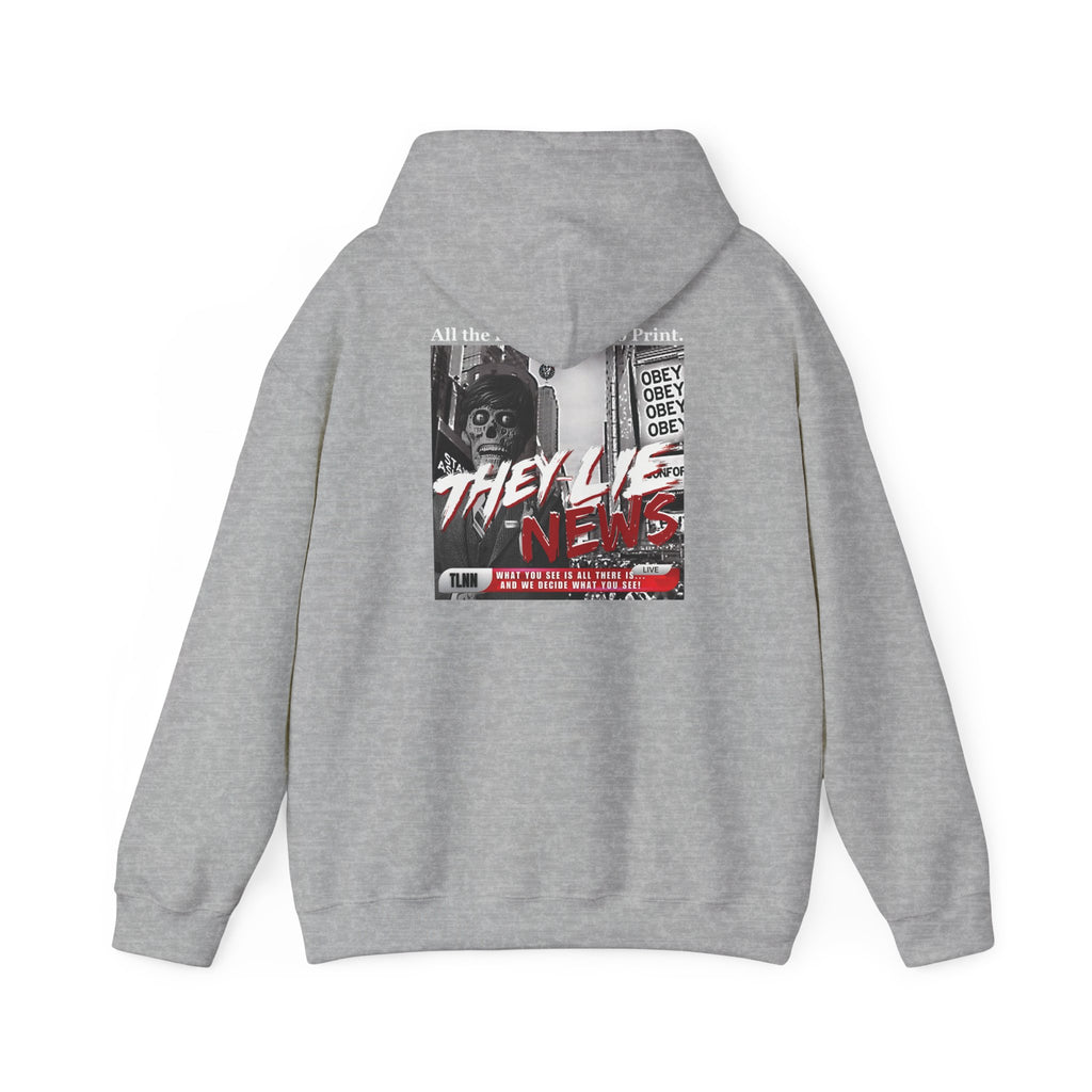 They Lie News Network 2.0 Heavy Blend Hoodie